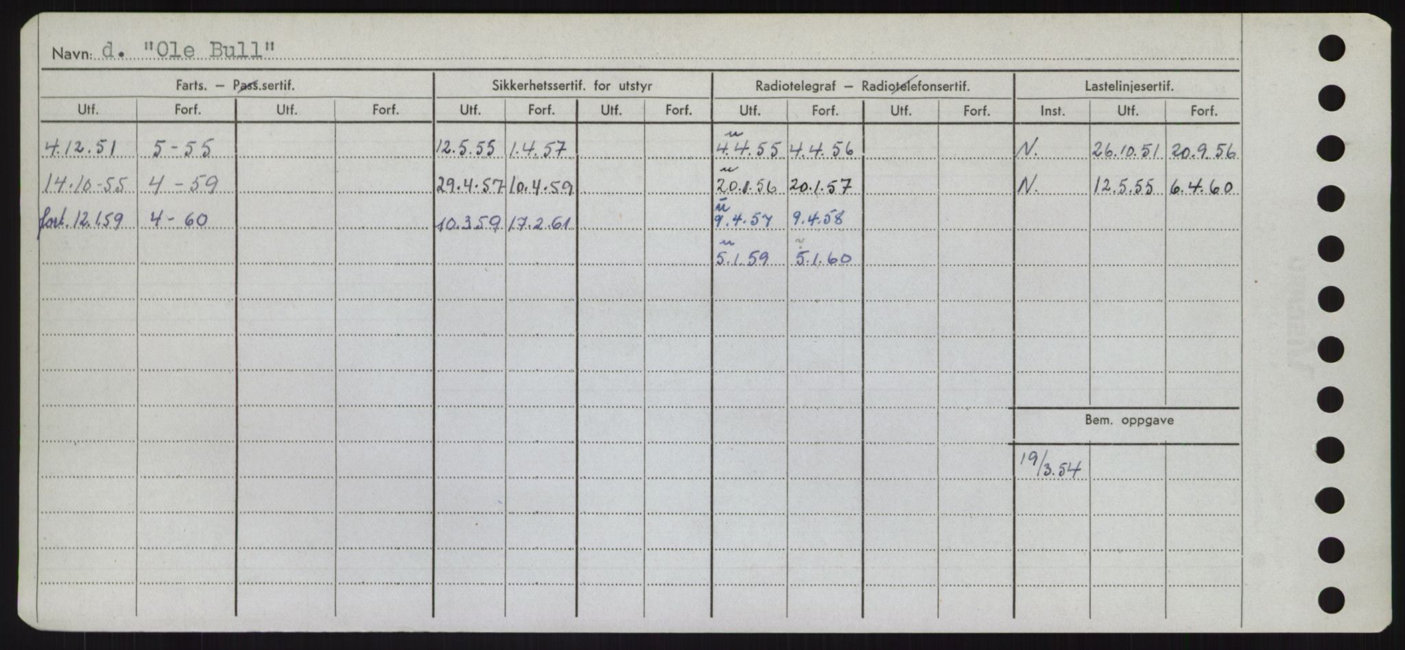 Sjøfartsdirektoratet med forløpere, Skipsmålingen, RA/S-1627/H/Hd/L0028: Fartøy, O, p. 216