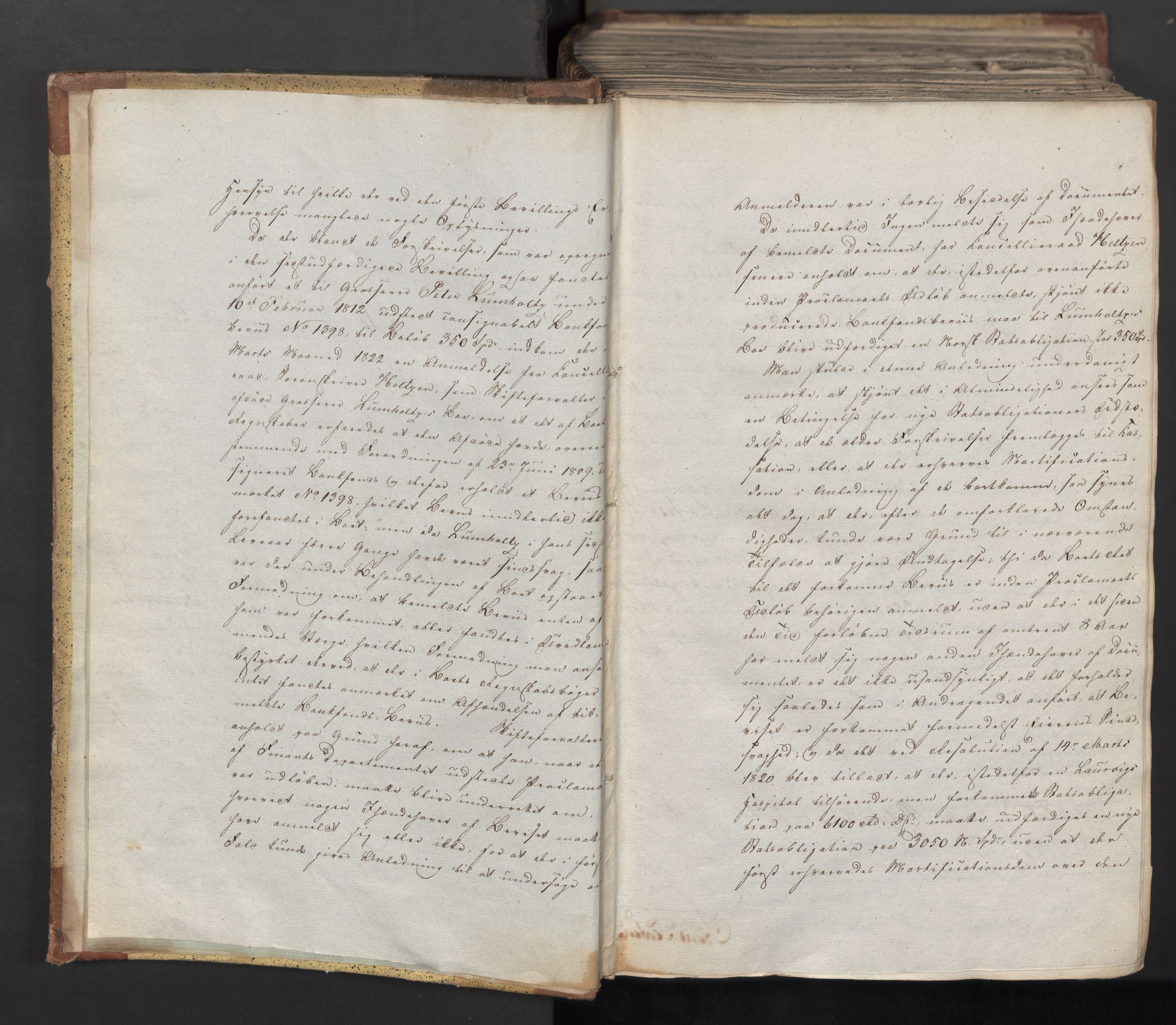 Statsrådsavdelingen i Stockholm, AV/RA-S-1003/D/Da/L0066: Regjeringsinnstillinger nr. 240-449, 1830, p. 5
