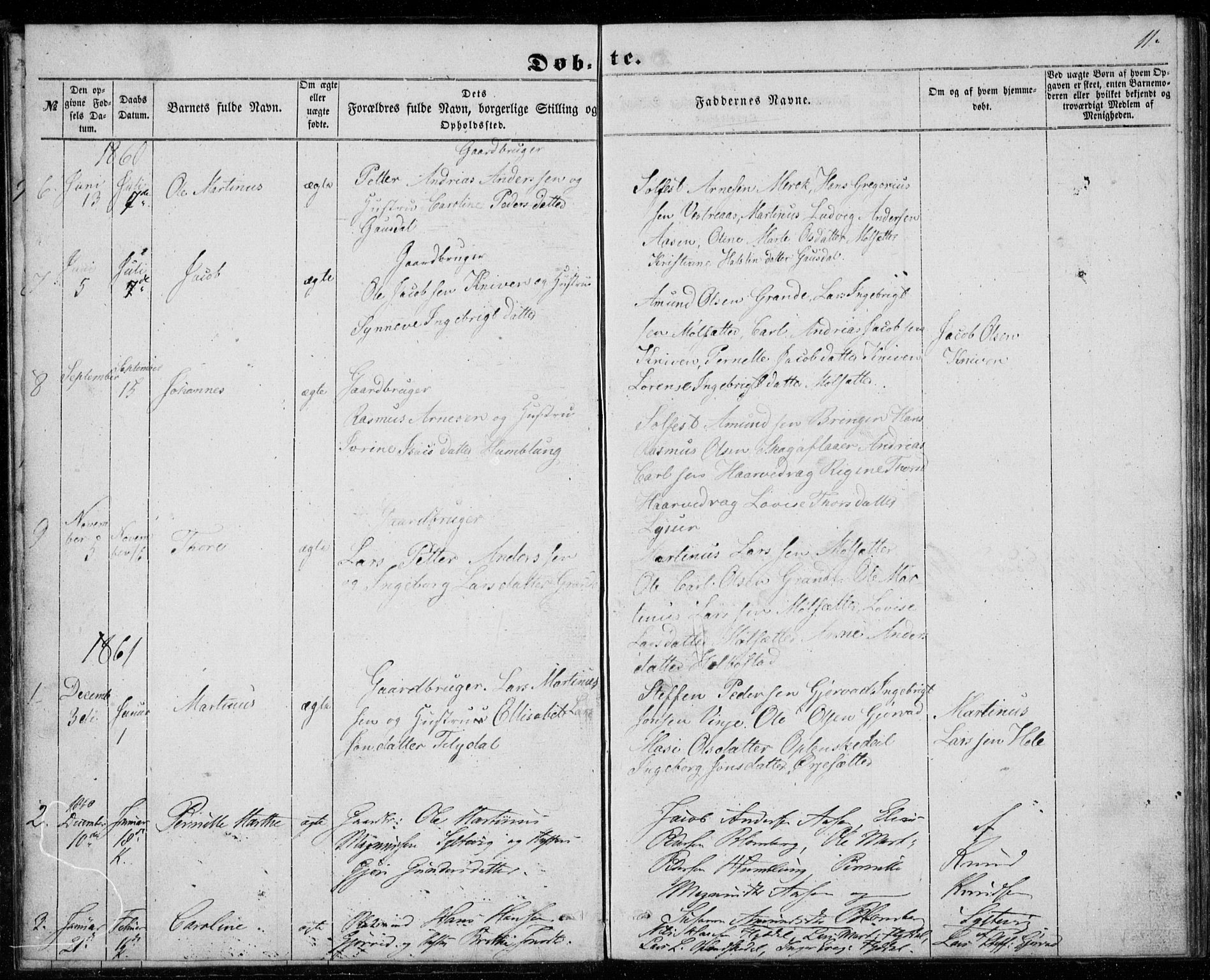 Ministerialprotokoller, klokkerbøker og fødselsregistre - Møre og Romsdal, AV/SAT-A-1454/518/L0234: Parish register (copy) no. 518C01, 1854-1884, p. 11