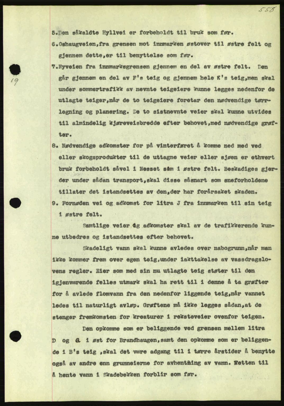 Nordmøre sorenskriveri, AV/SAT-A-4132/1/2/2Ca: Mortgage book no. A81, 1937-1937, Diary no: : 1049/1937