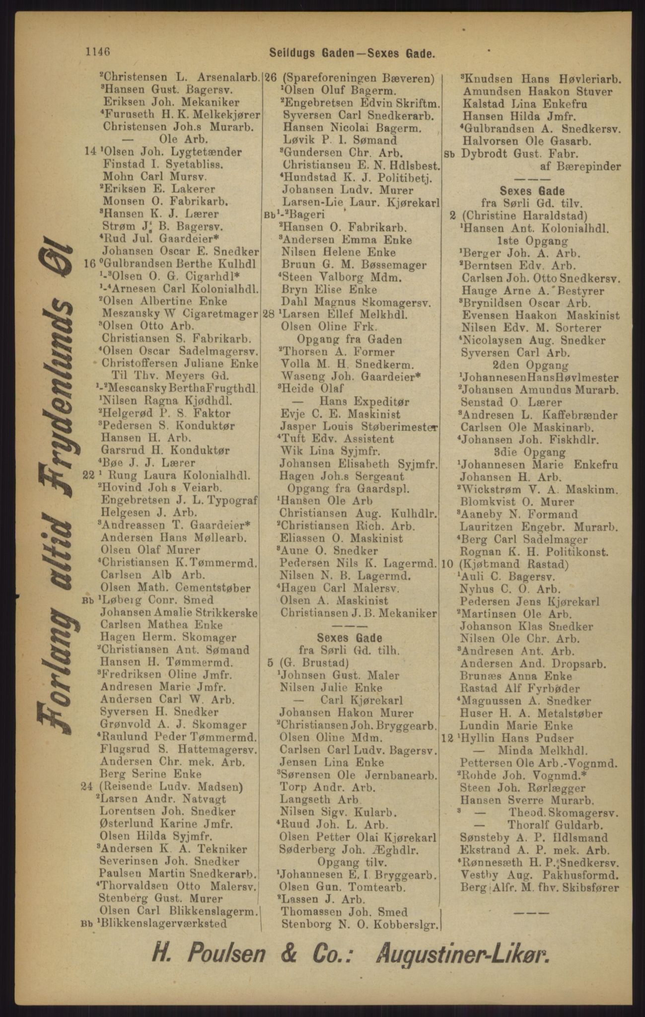 Kristiania/Oslo adressebok, PUBL/-, 1902, p. 1146