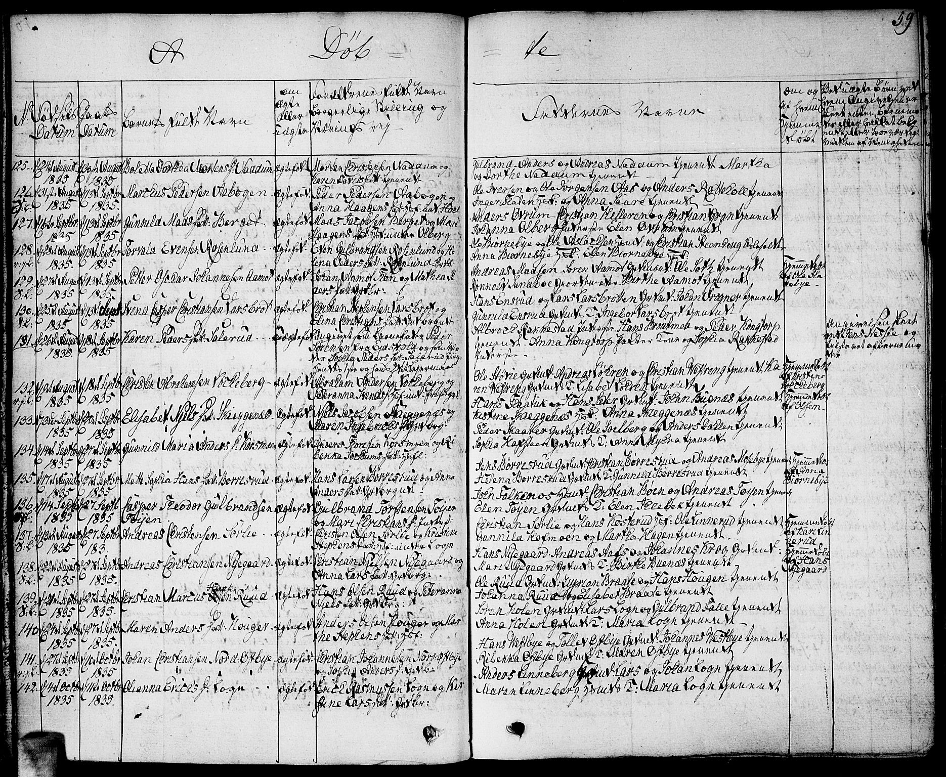 Høland prestekontor Kirkebøker, SAO/A-10346a/F/Fa/L0008: Parish register (official) no. I 8, 1827-1845, p. 59