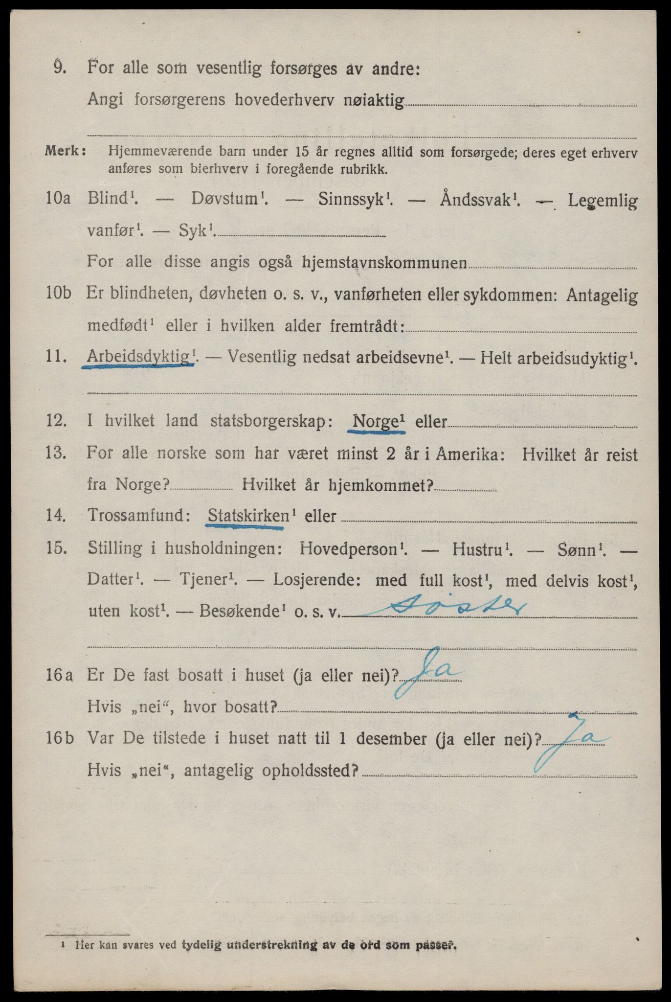 SAKO, 1920 census for Hjartdal, 1920, p. 4027