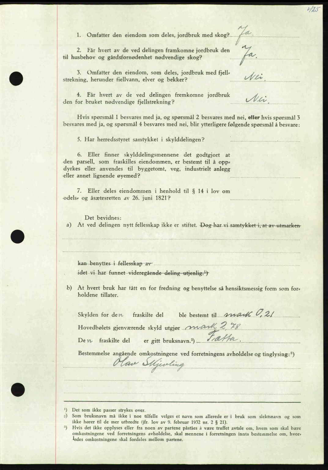 Nordmøre sorenskriveri, AV/SAT-A-4132/1/2/2Ca: Mortgage book no. A110, 1948-1949, Diary no: : 92/1949