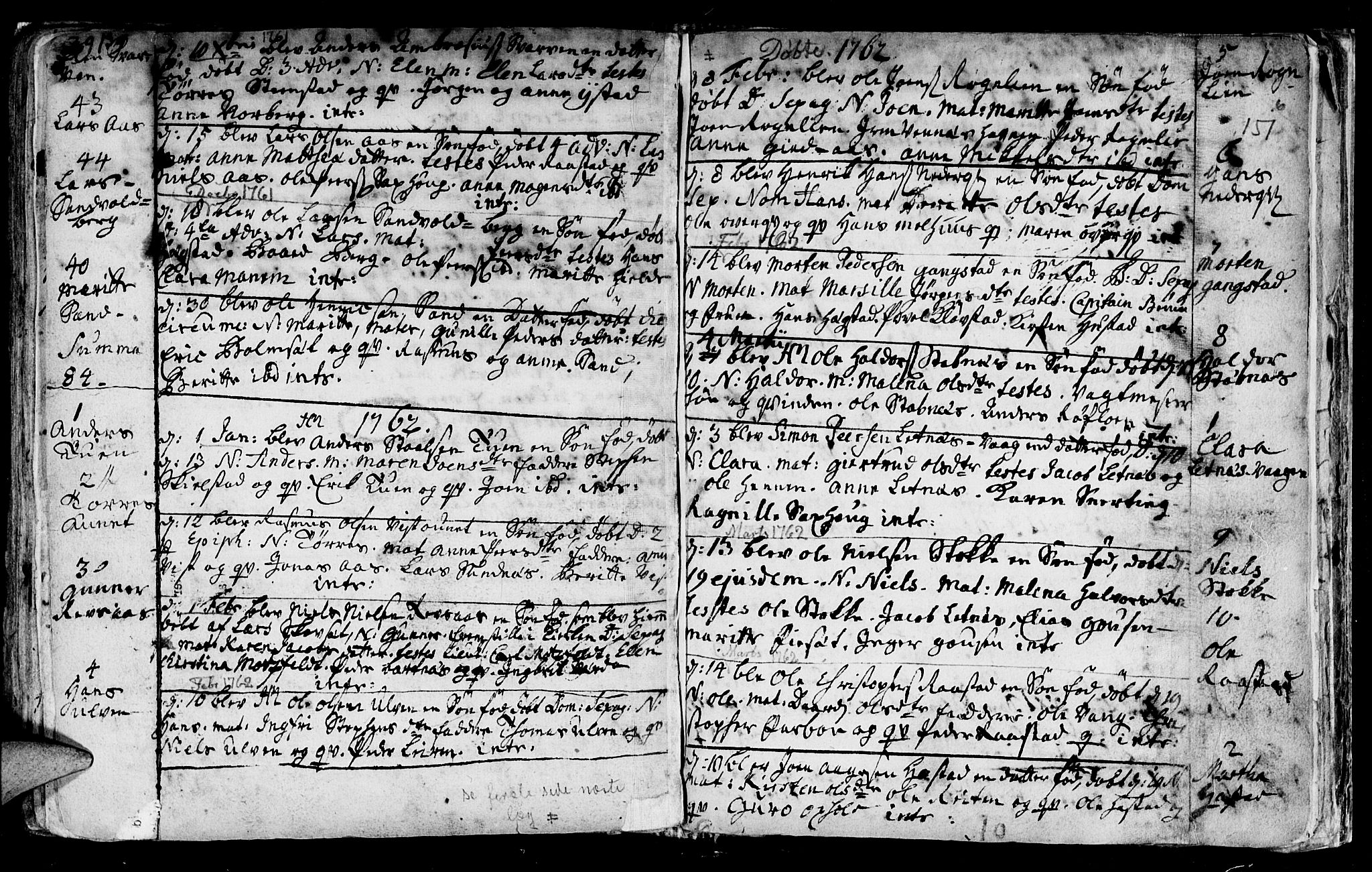 Ministerialprotokoller, klokkerbøker og fødselsregistre - Nord-Trøndelag, SAT/A-1458/730/L0272: Parish register (official) no. 730A01, 1733-1764, p. 151