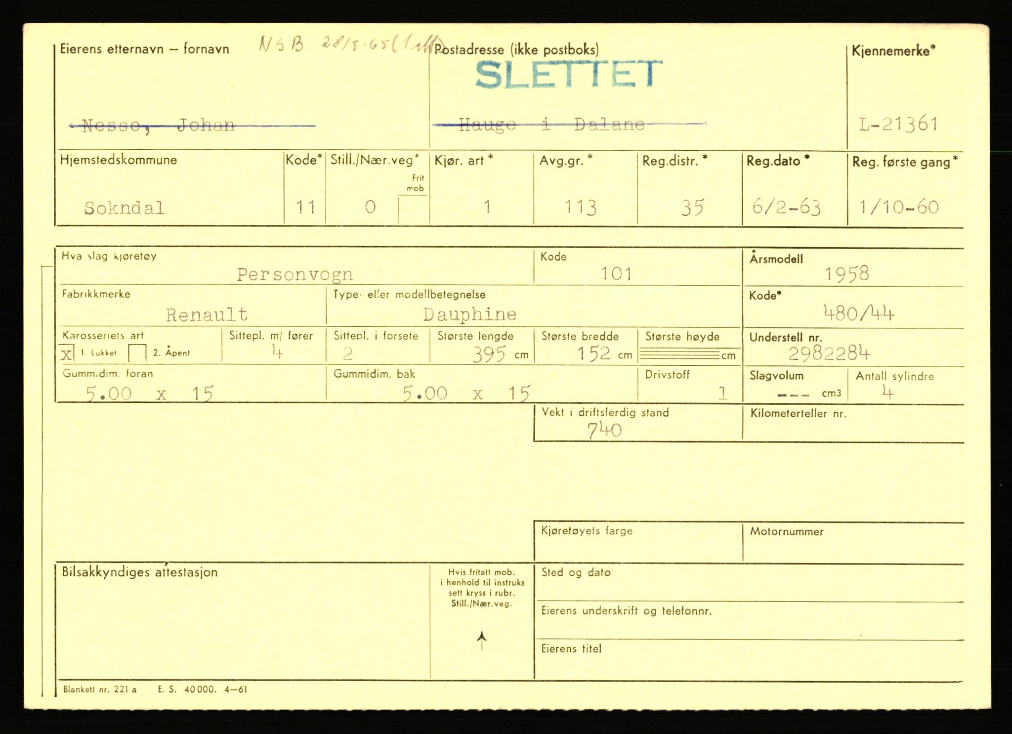 Stavanger trafikkstasjon, AV/SAST-A-101942/0/F/L0037: L-20500 - L-21499, 1930-1971, p. 2091