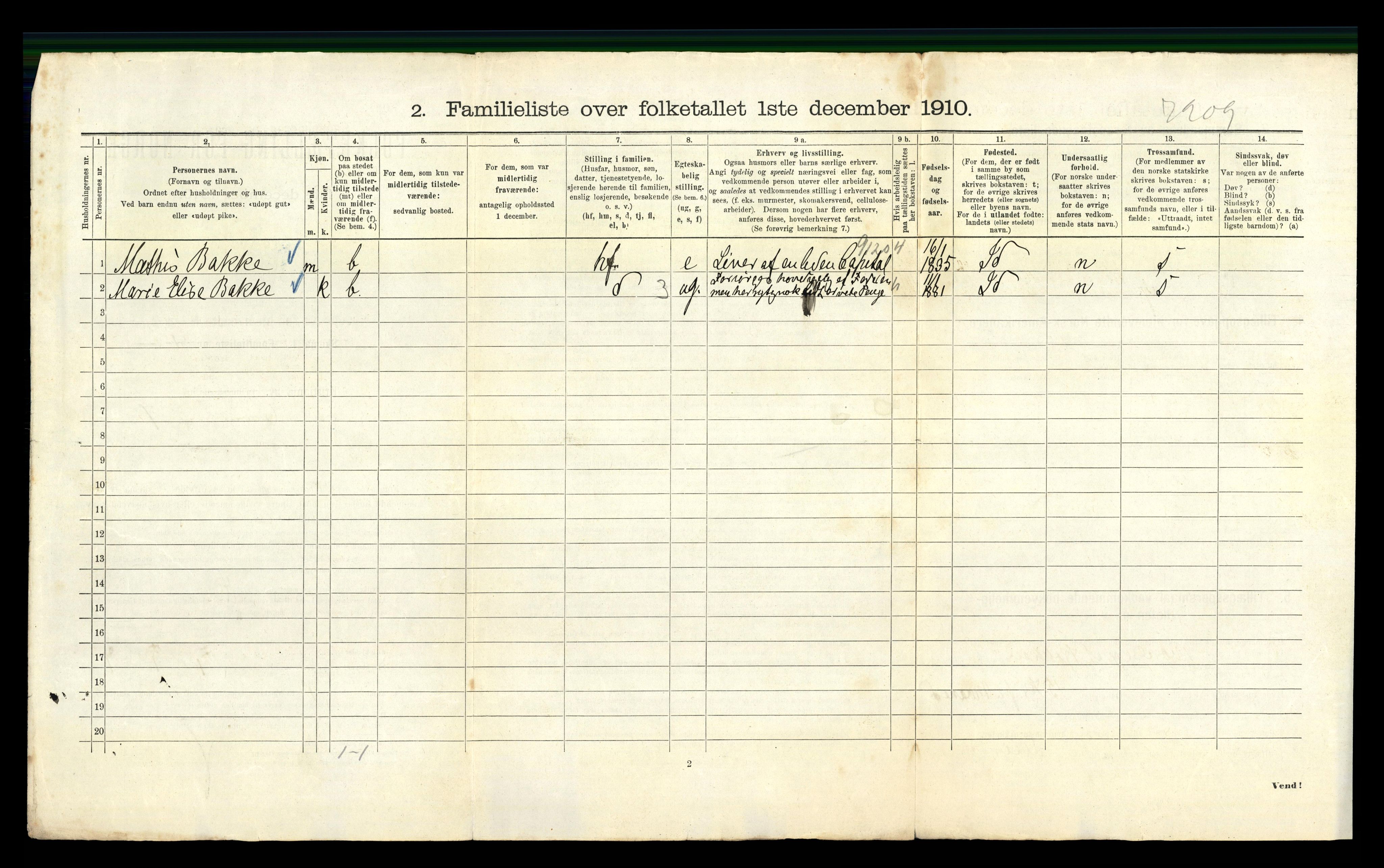 RA, 1910 census for Kristiania, 1910, p. 16862