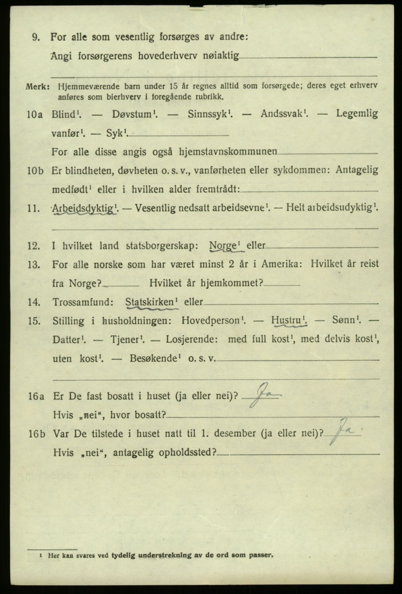 SAB, 1920 census for Fana, 1920, p. 20556