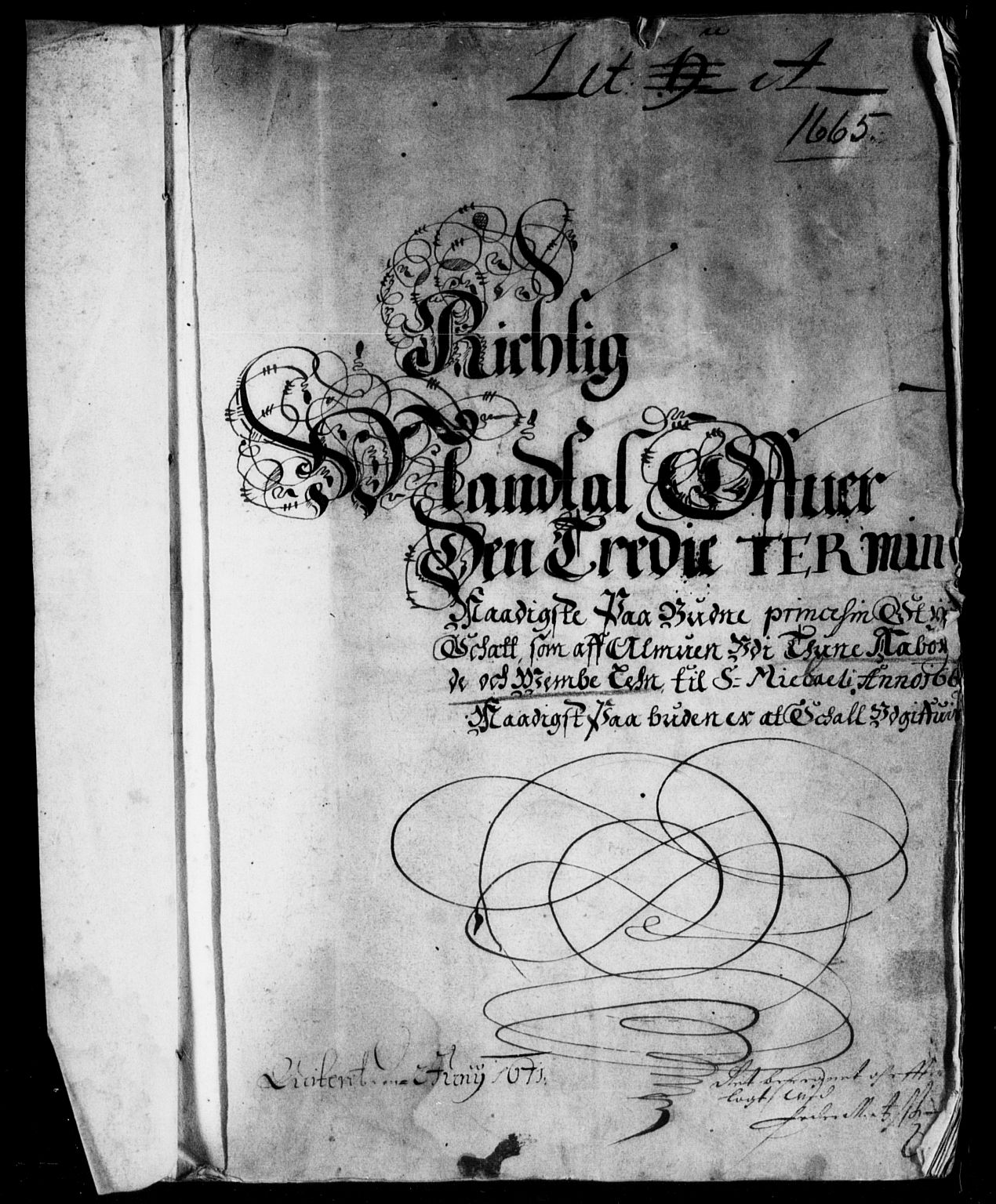Rentekammeret inntil 1814, Reviderte regnskaper, Lensregnskaper, AV/RA-EA-5023/R/Rb/Rbc/L0011: Tune, Åbygge og Veme len, 1665-1667