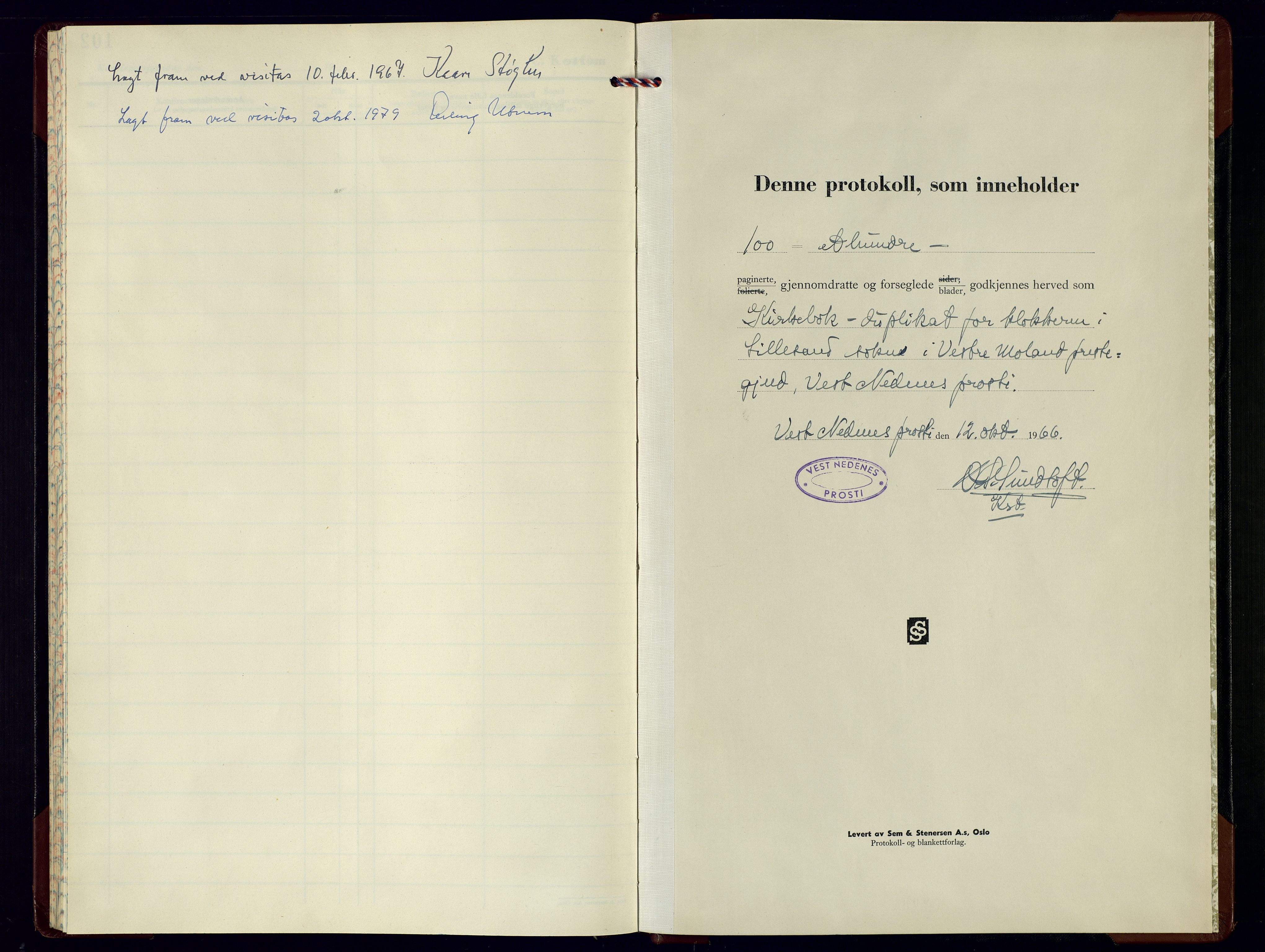 Vestre Moland sokneprestkontor, AV/SAK-1111-0046/F/Fb/Fba/L0004: Parish register (copy) no. B-4, 1963-1979