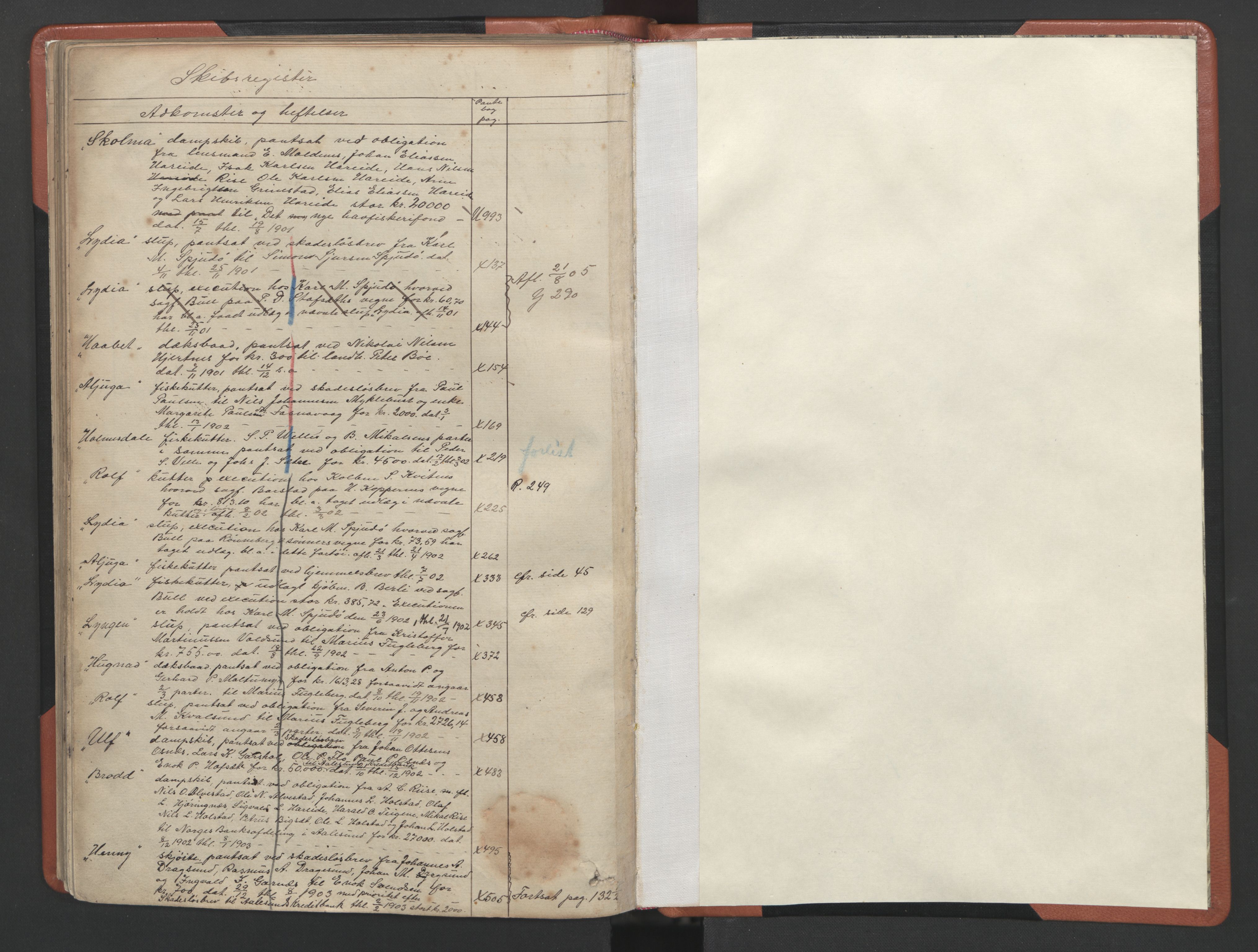 Søre Sunnmøre sorenskriveri, AV/SAT-A-4122/1/2/2B/L0002: Mortgage register no. 2, 1869-1905