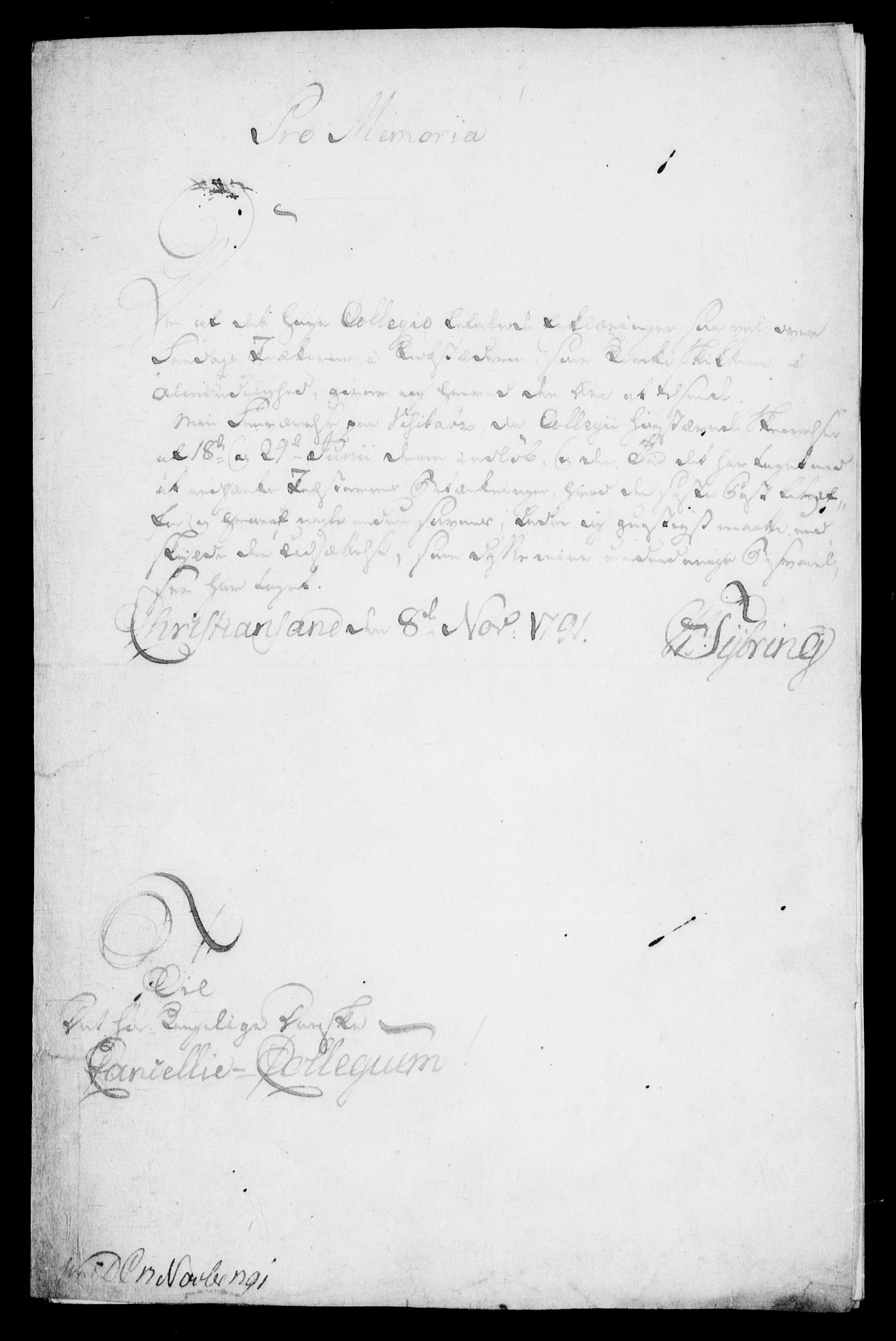Danske Kanselli, Skapsaker, RA/EA-4061/F/L0127: Skap 16, pakke 76 III-76 V, 1791, p. 221