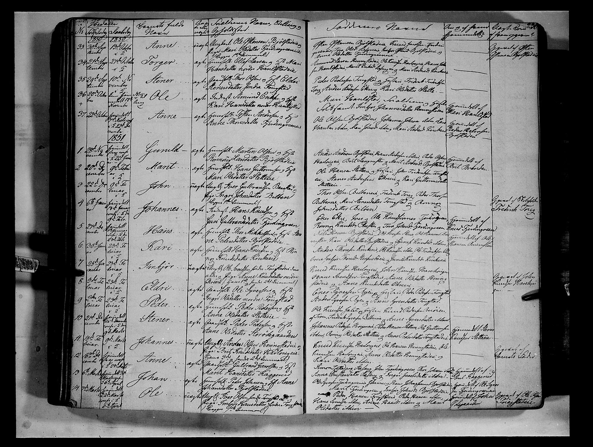 Vågå prestekontor, SAH/PREST-076/H/Ha/Haa/L0005: Parish register (official) no. 5 /2, 1842-1856, p. 236