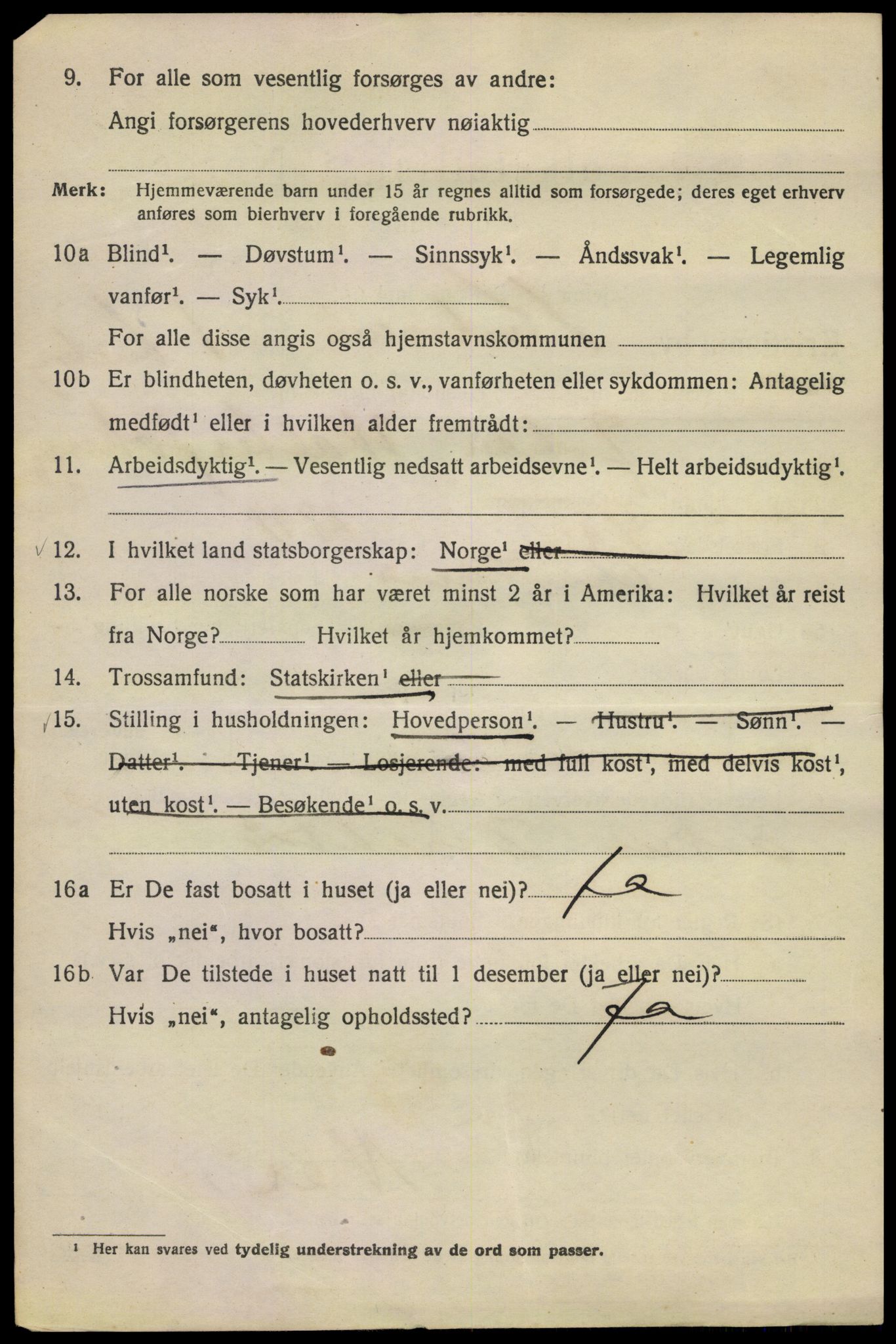 SAO, 1920 census for Kristiania, 1920, p. 337748