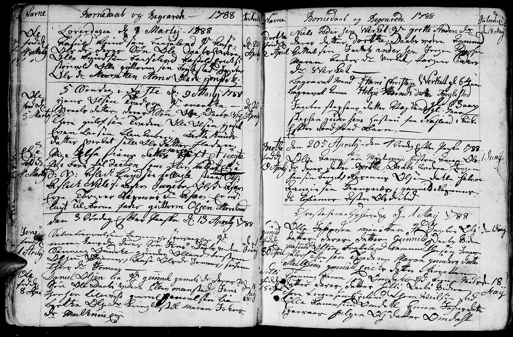 Froland sokneprestkontor, AV/SAK-1111-0013/F/Fb/L0005: Parish register (copy) no. B 5, 1786-1816, p. 10