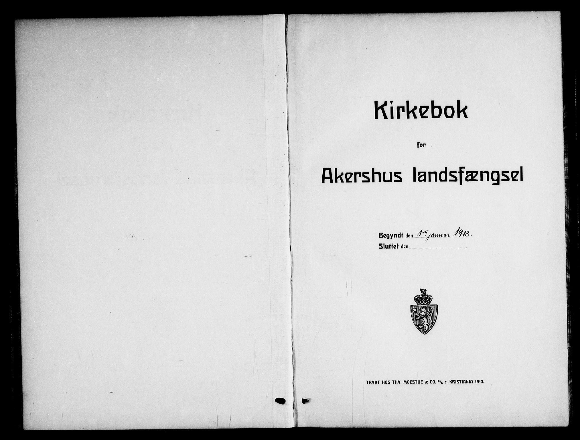 Akershus festnings slaveri Kirkebøker, AV/SAO-A-10841/F/Fa/L0004: Parish register (official) no. 4, 1913-1950