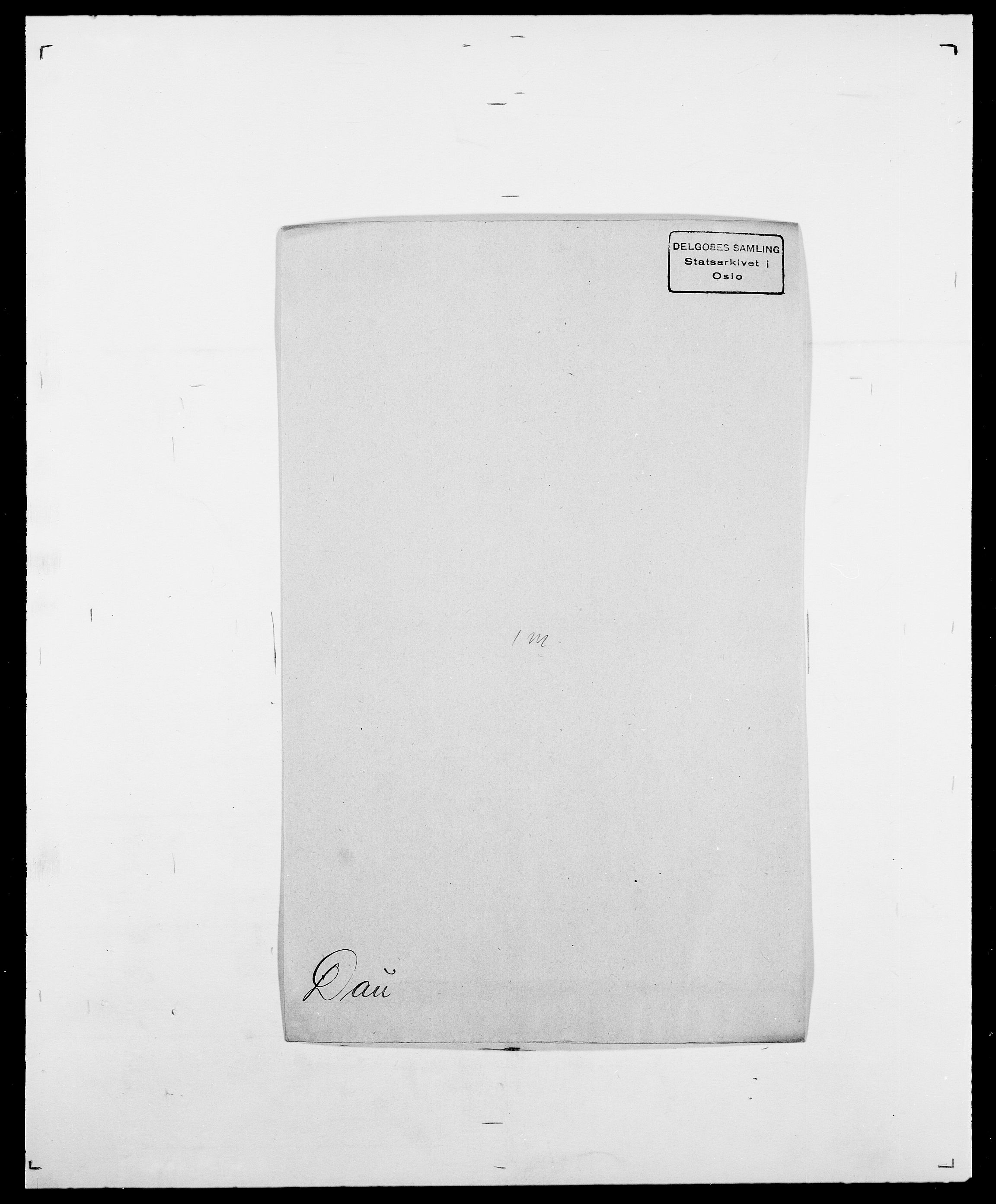 Delgobe, Charles Antoine - samling, AV/SAO-PAO-0038/D/Da/L0009: Dahl - v. Düren, p. 364