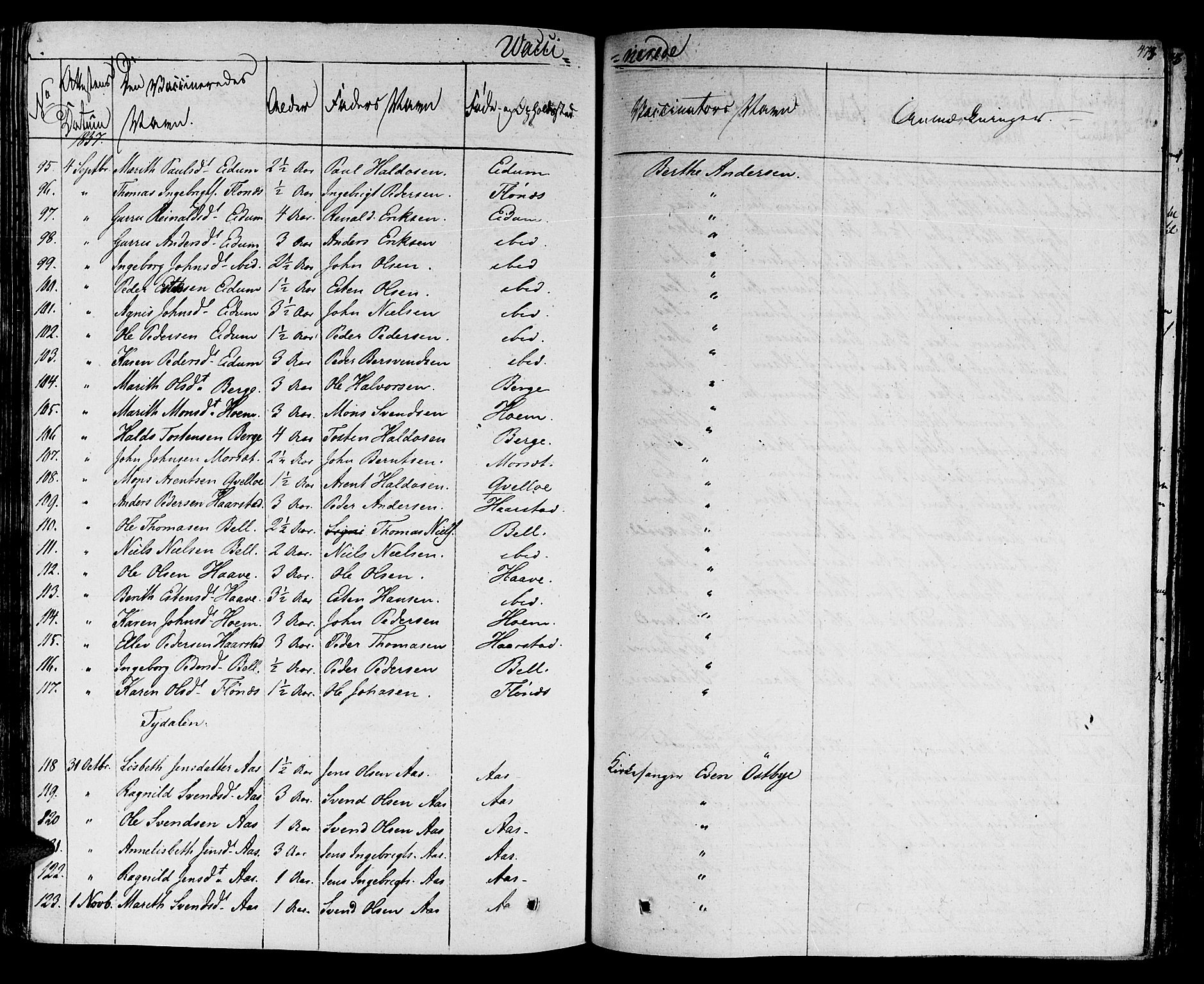 Ministerialprotokoller, klokkerbøker og fødselsregistre - Sør-Trøndelag, SAT/A-1456/695/L1143: Parish register (official) no. 695A05 /1, 1824-1842, p. 473