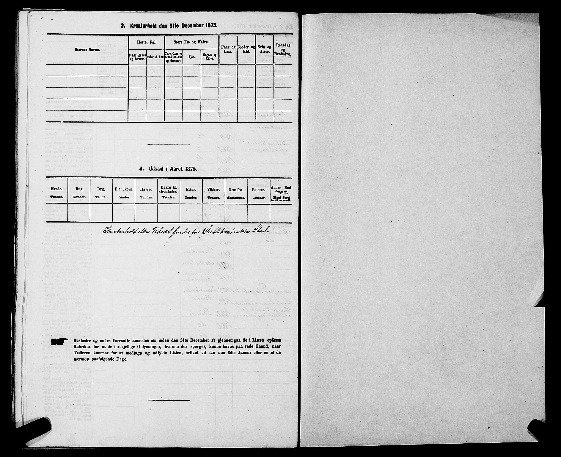 RA, 1875 census for 0220P Asker, 1875, p. 1430