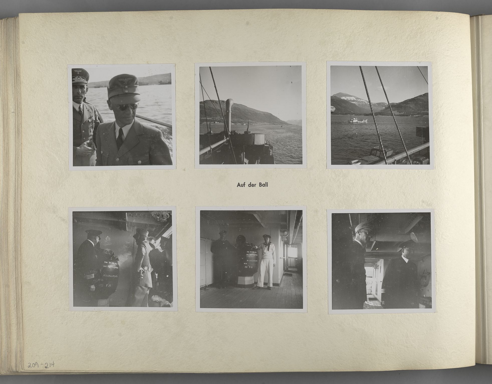 Tyske arkiver, Reichskommissariat, Bildarchiv, AV/RA-RAFA-3309/U/L0071: Fotoalbum: Mit dem Reichskommissar nach Nordnorwegen und Finnland 10. bis 27. Juli 1942, 1942, p. 86