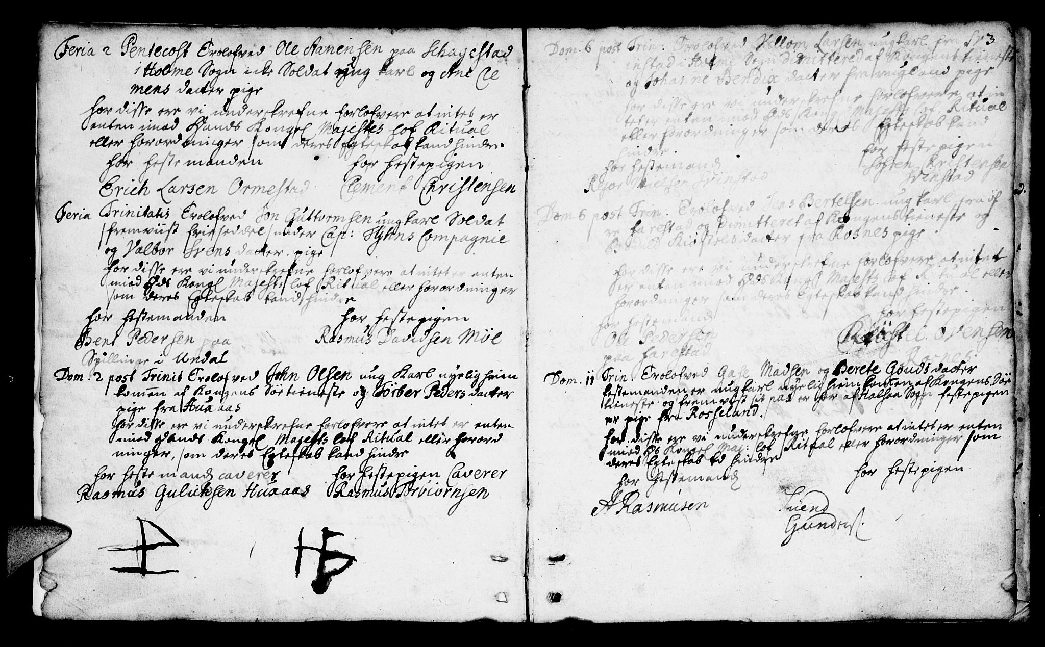 Mandal sokneprestkontor, AV/SAK-1111-0030/F/Fa/Faa/L0002: Parish register (official) no. A 2, 1720-1754, p. 3