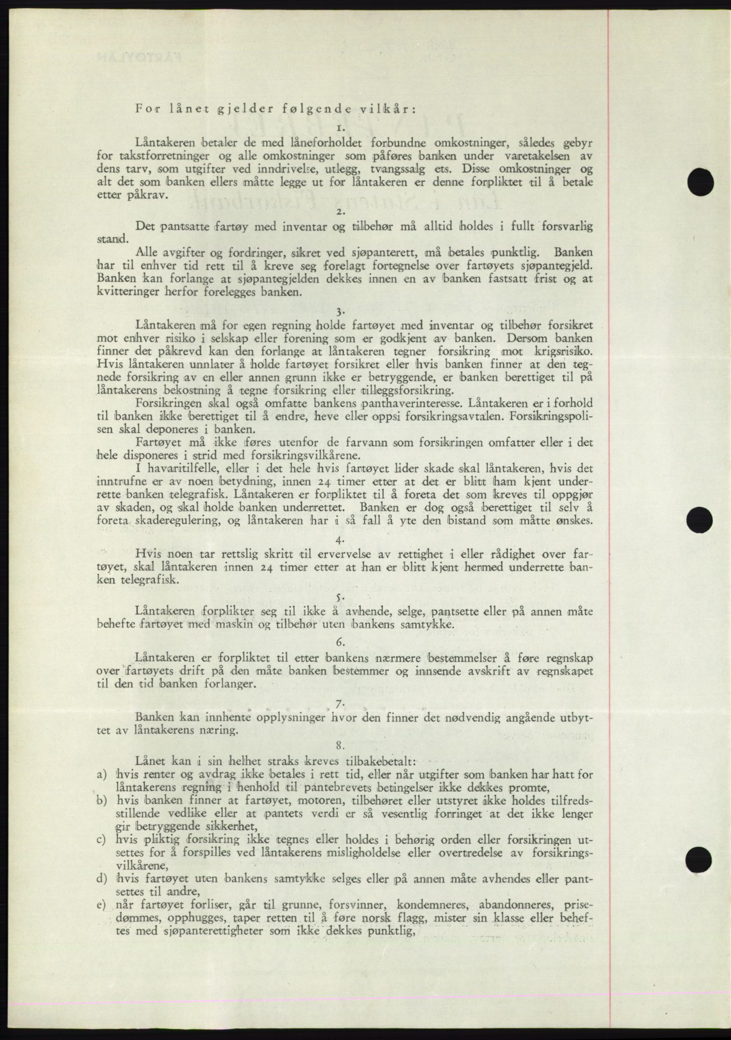 Nordmøre sorenskriveri, AV/SAT-A-4132/1/2/2Ca: Mortgage book no. B101, 1949-1949, Diary no: : 1275/1949