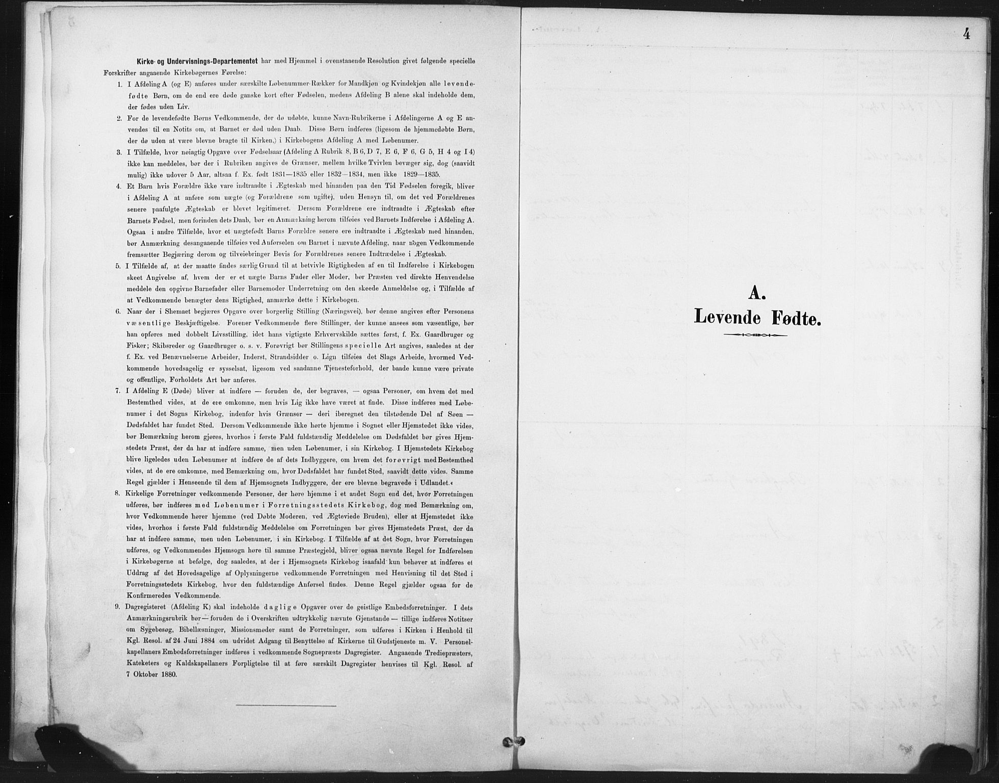 Ministerialprotokoller, klokkerbøker og fødselsregistre - Nord-Trøndelag, SAT/A-1458/718/L0175: Parish register (official) no. 718A01, 1890-1923, p. 4