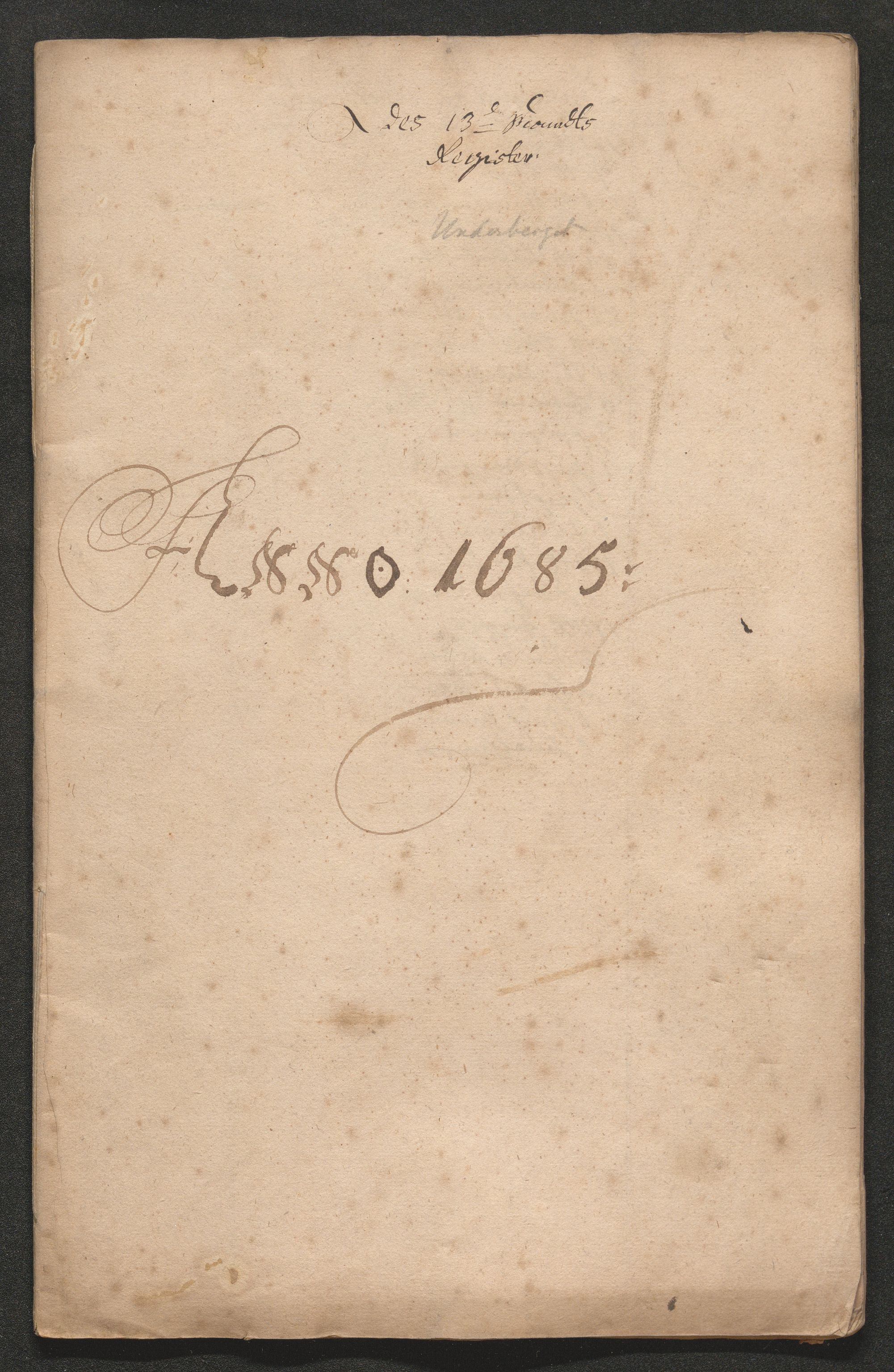 Kongsberg Sølvverk 1623-1816, AV/SAKO-EA-3135/001/D/Dc/Dcd/L0059: Utgiftsregnskap for gruver m.m., 1685-1686, p. 264