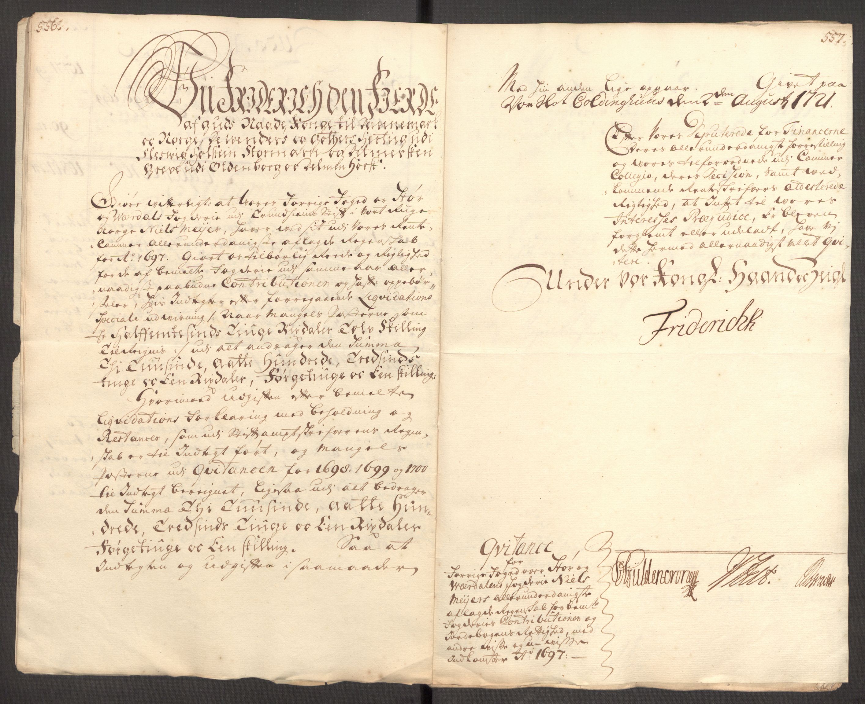 Rentekammeret inntil 1814, Reviderte regnskaper, Fogderegnskap, AV/RA-EA-4092/R62/L4189: Fogderegnskap Stjørdal og Verdal, 1697, p. 231