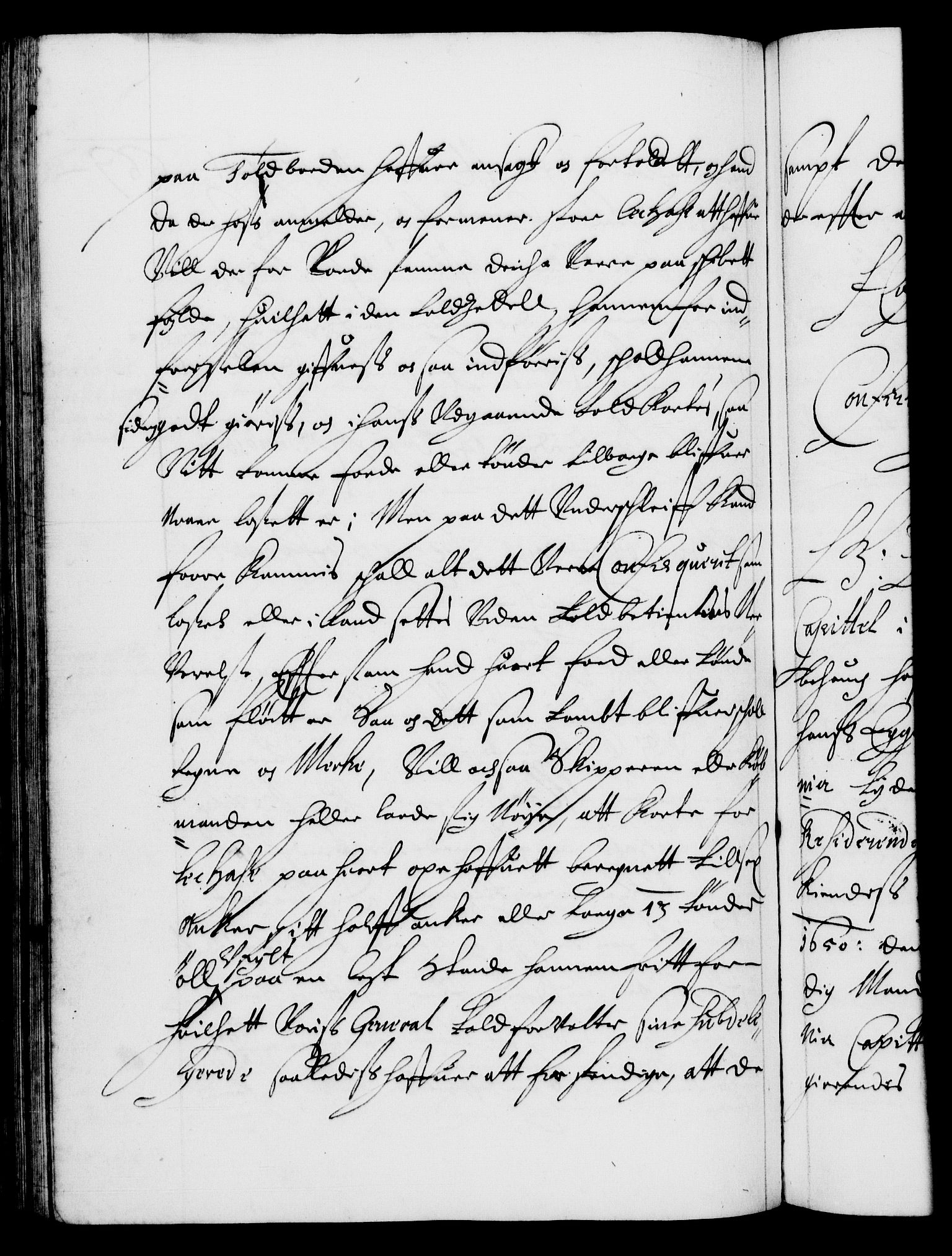 Danske Kanselli 1572-1799, RA/EA-3023/F/Fc/Fca/Fcaa/L0007: Norske registre (mikrofilm), 1648-1650, p. 667b