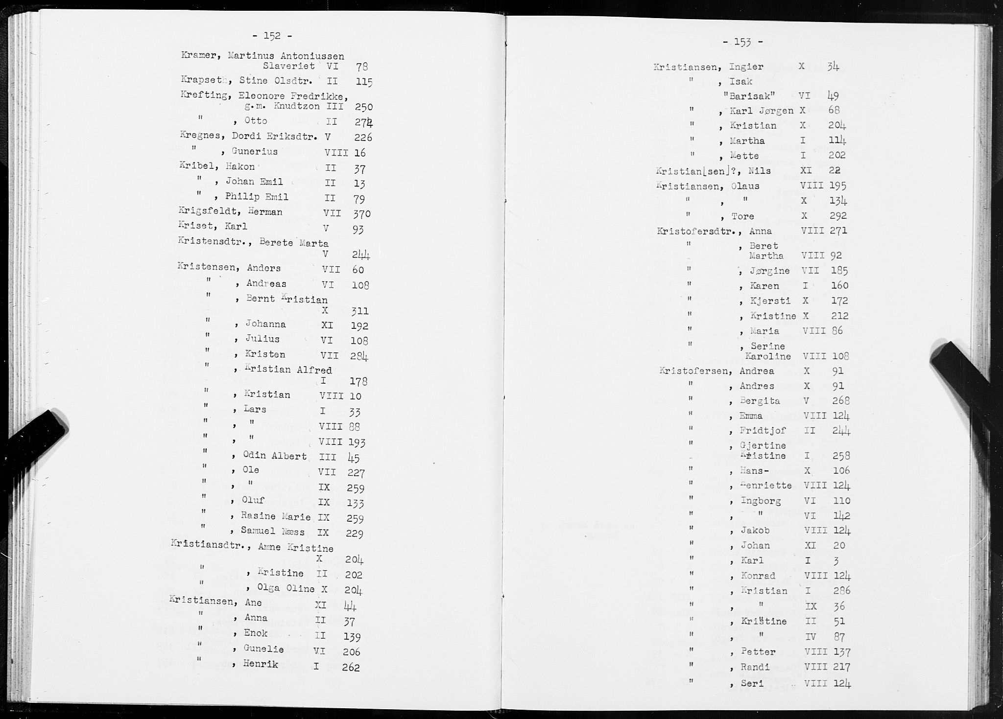 SAT, 1875 census for 1601 Trondheim, 1875, p. 152-153