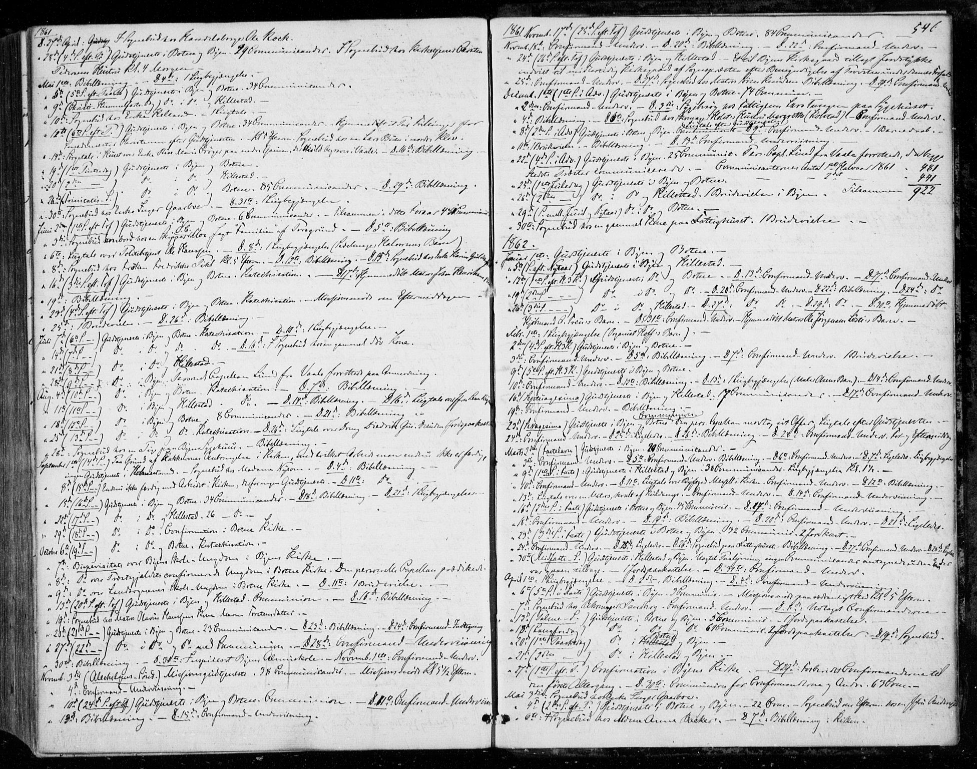 Holmestrand kirkebøker, SAKO/A-346/F/Fa/L0002: Parish register (official) no. 2, 1840-1866, p. 596