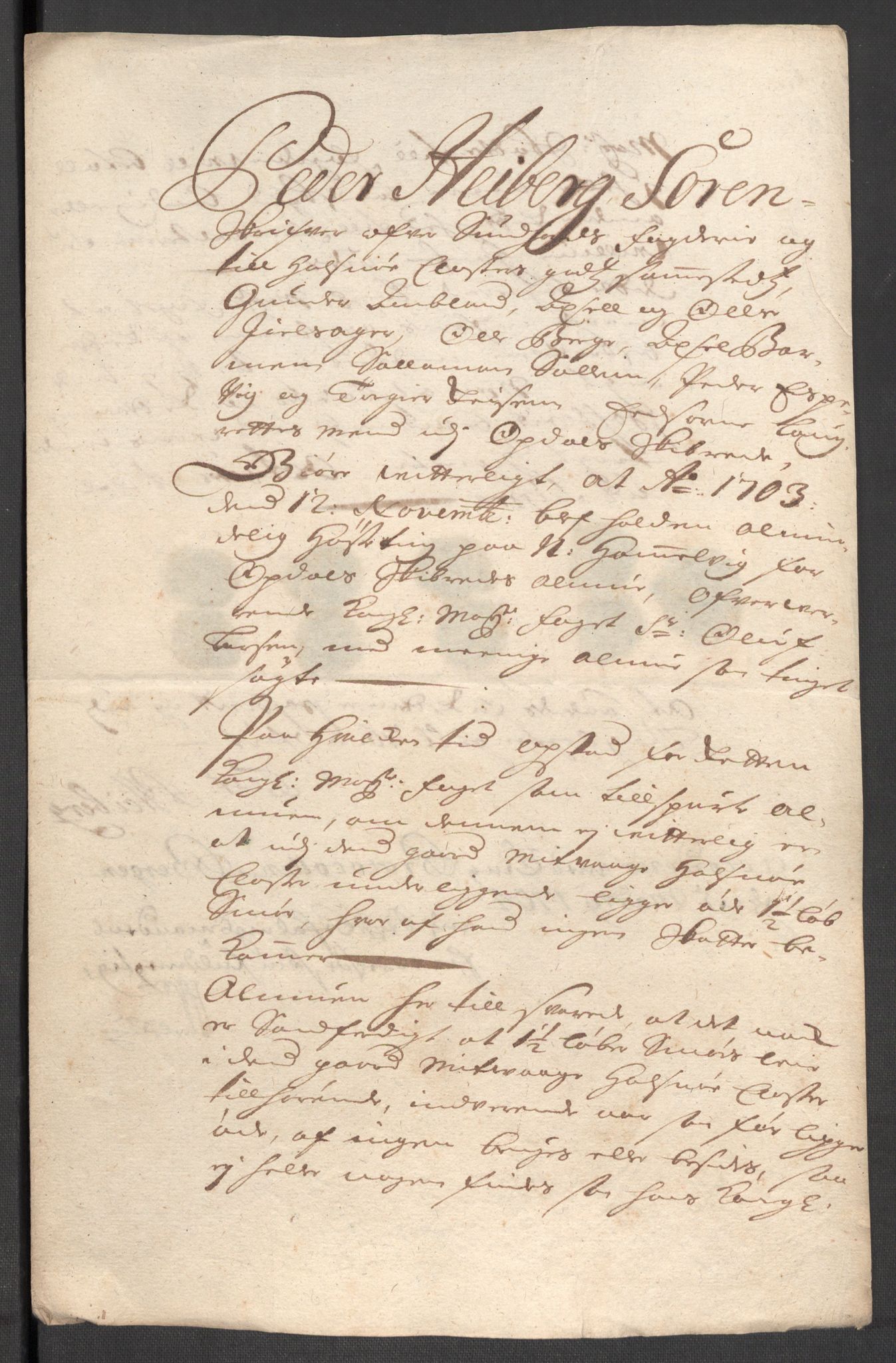 Rentekammeret inntil 1814, Reviderte regnskaper, Fogderegnskap, RA/EA-4092/R48/L2981: Fogderegnskap Sunnhordland og Hardanger, 1703, p. 212