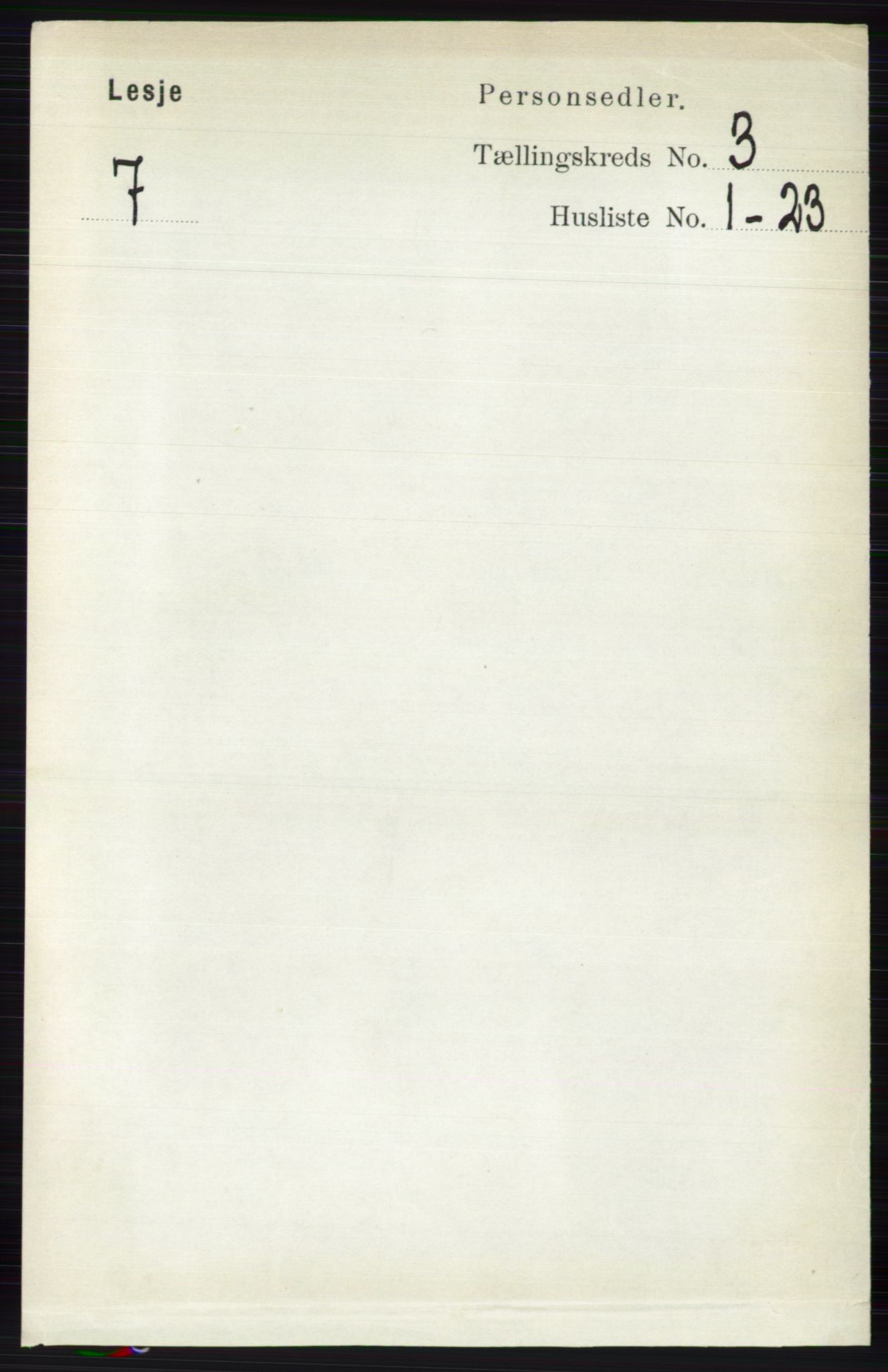 RA, 1891 census for 0512 Lesja, 1891, p. 631