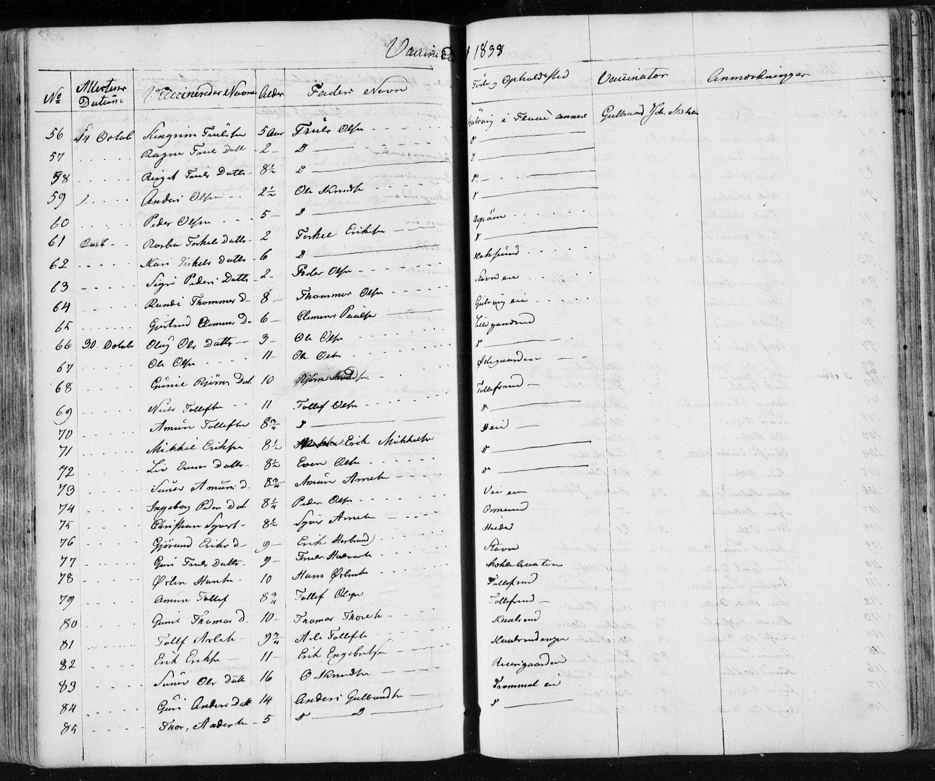 Nes kirkebøker, AV/SAKO-A-236/F/Fa/L0009: Parish register (official) no. 9, 1834-1863