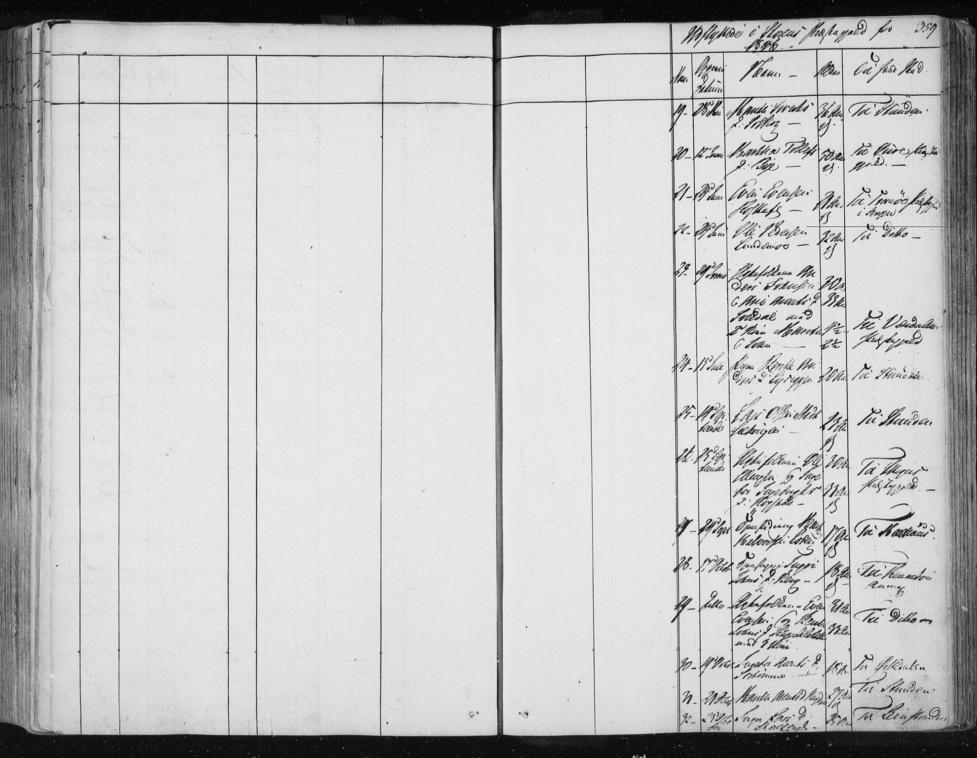 Ministerialprotokoller, klokkerbøker og fødselsregistre - Sør-Trøndelag, SAT/A-1456/687/L0997: Parish register (official) no. 687A05 /1, 1843-1848, p. 359