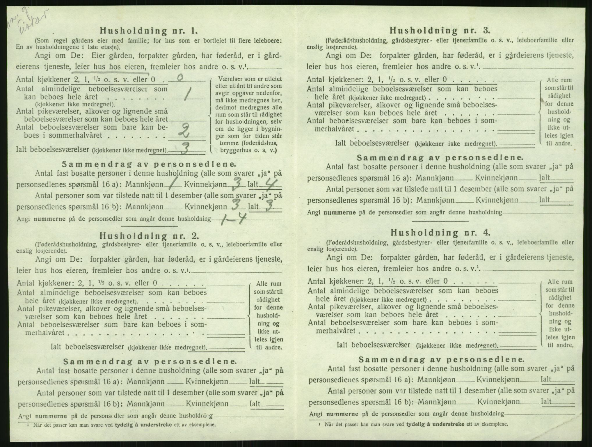 SAT, 1920 census for Leirfjord, 1920, p. 672