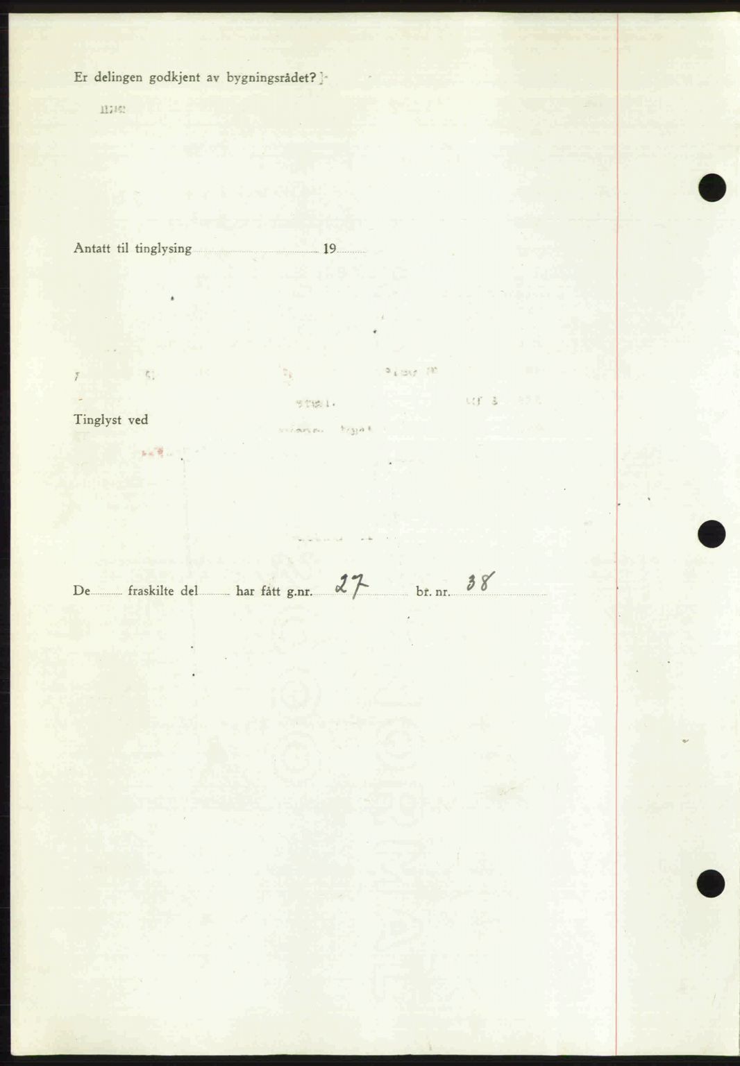 Romsdal sorenskriveri, AV/SAT-A-4149/1/2/2C: Mortgage book no. A23, 1947-1947, Diary no: : 1931/1947