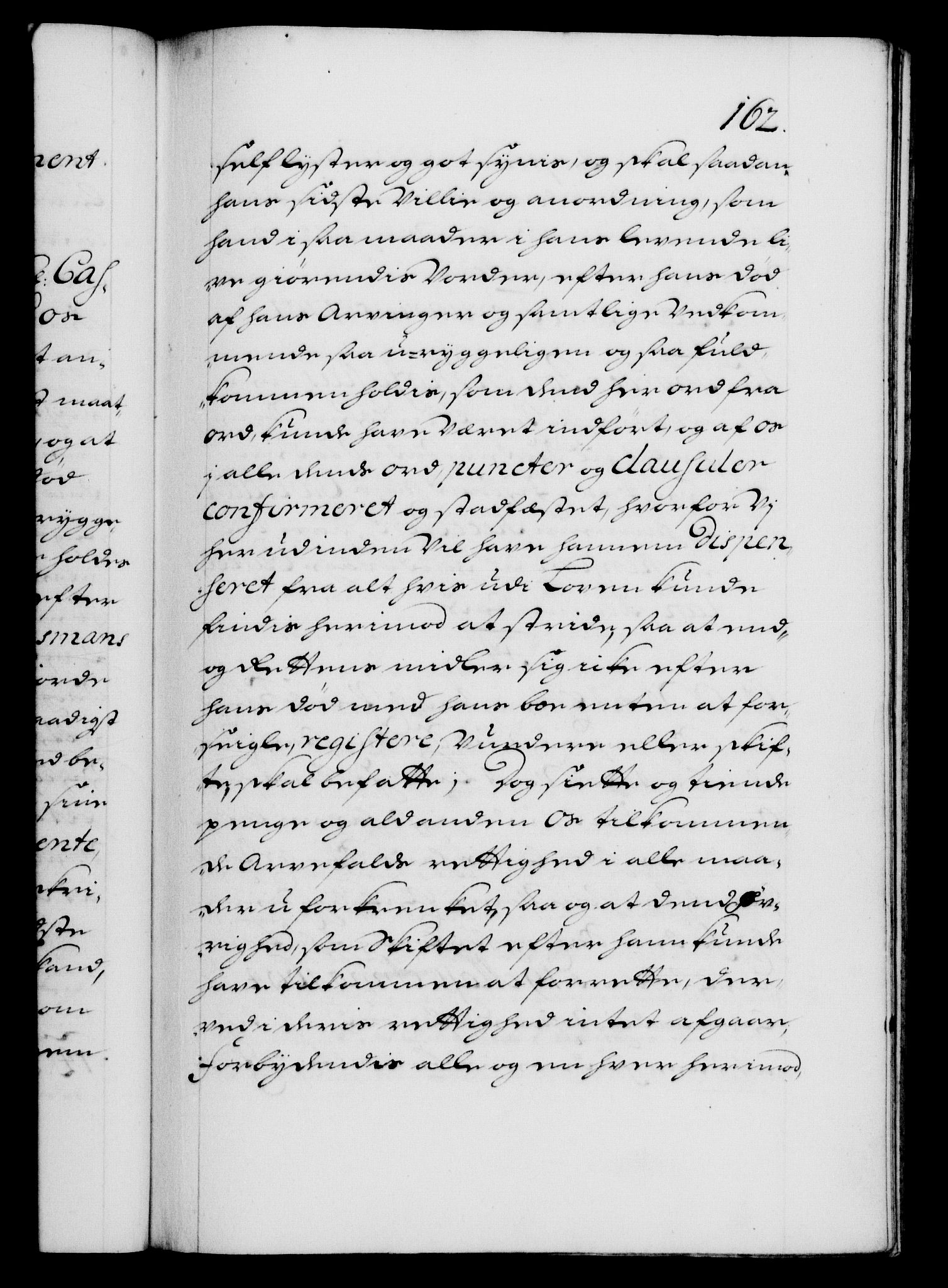 Danske Kanselli 1572-1799, RA/EA-3023/F/Fc/Fca/Fcaa/L0018: Norske registre, 1699-1703, p. 162a