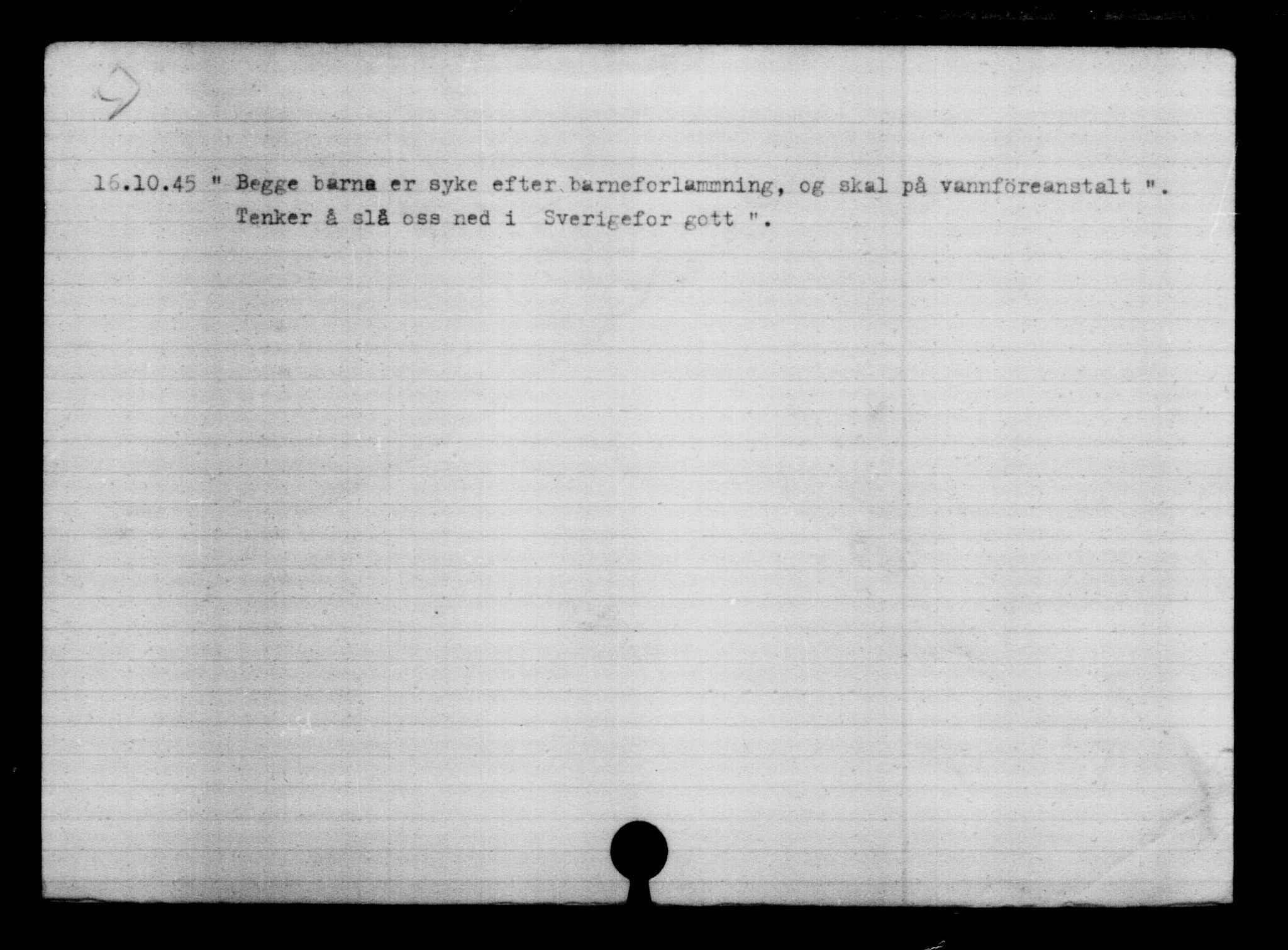 Utenriksstasjonene, Legasjonen i Stockholm, Flyktningkontoret, AV/RA-S-6753/V/Va/L0005: Kjesäterkartoteket, flyktninger med registreringsnr. 6600-9417, 1940-1945, p. 770