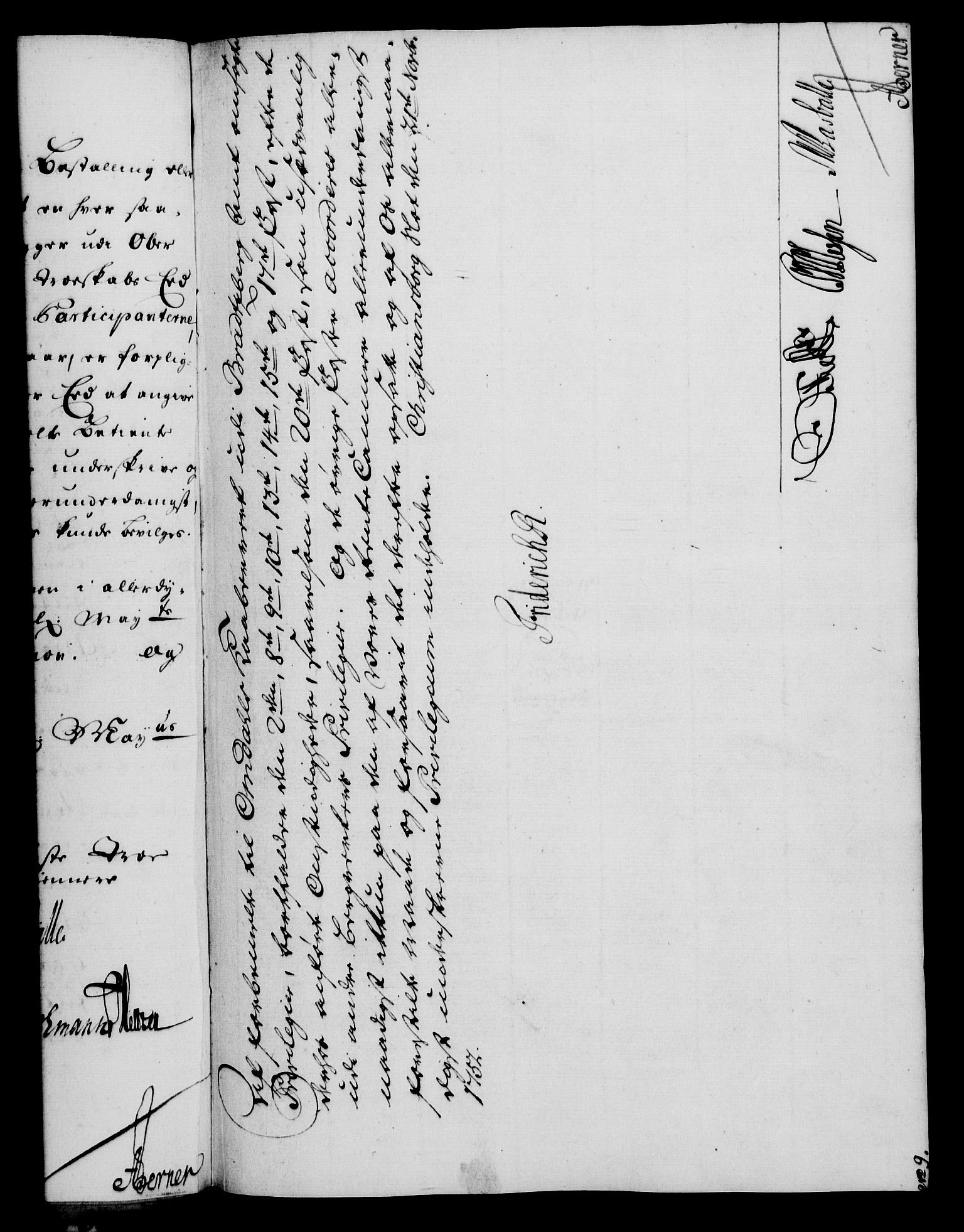 Rentekammeret, Kammerkanselliet, RA/EA-3111/G/Gf/Gfa/L0034: Norsk relasjons- og resolusjonsprotokoll (merket RK 52.34), 1752, p. 697