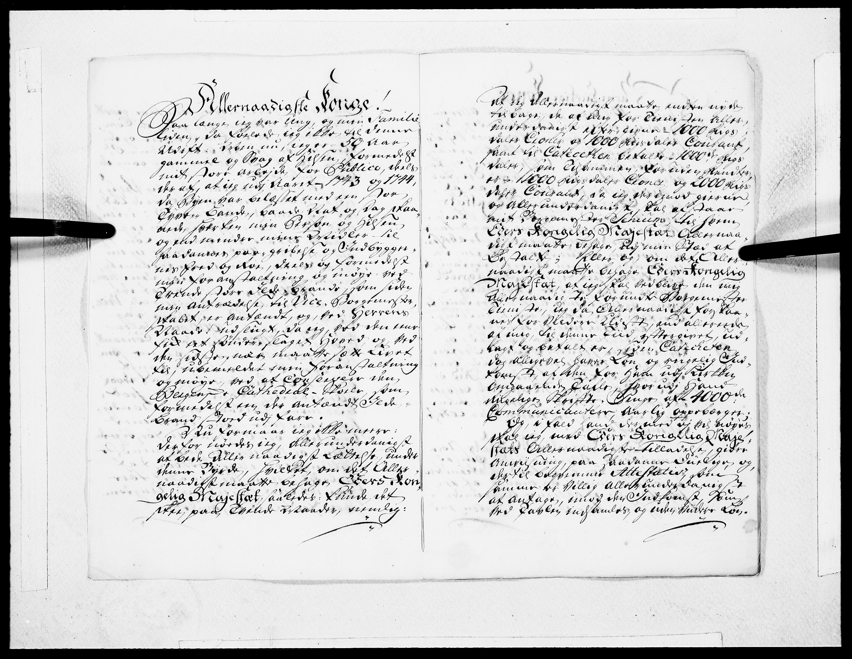 Danske Kanselli 1572-1799, AV/RA-EA-3023/F/Fc/Fcc/Fcca/L0166: Norske innlegg 1572-1799, 1754, p. 9