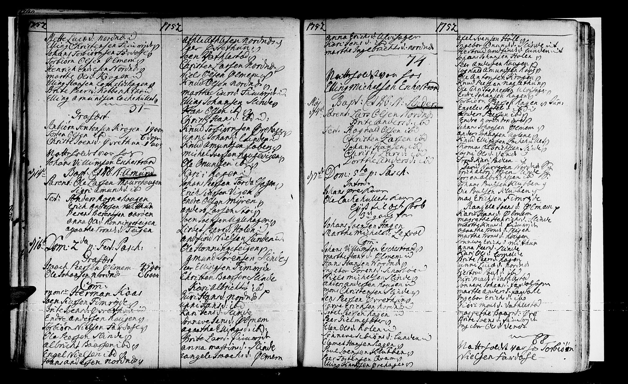 Sogndal sokneprestembete, AV/SAB-A-81301/H/Haa/Haaa/L0004: Parish register (official) no. A 4, 1747-1782, p. 24