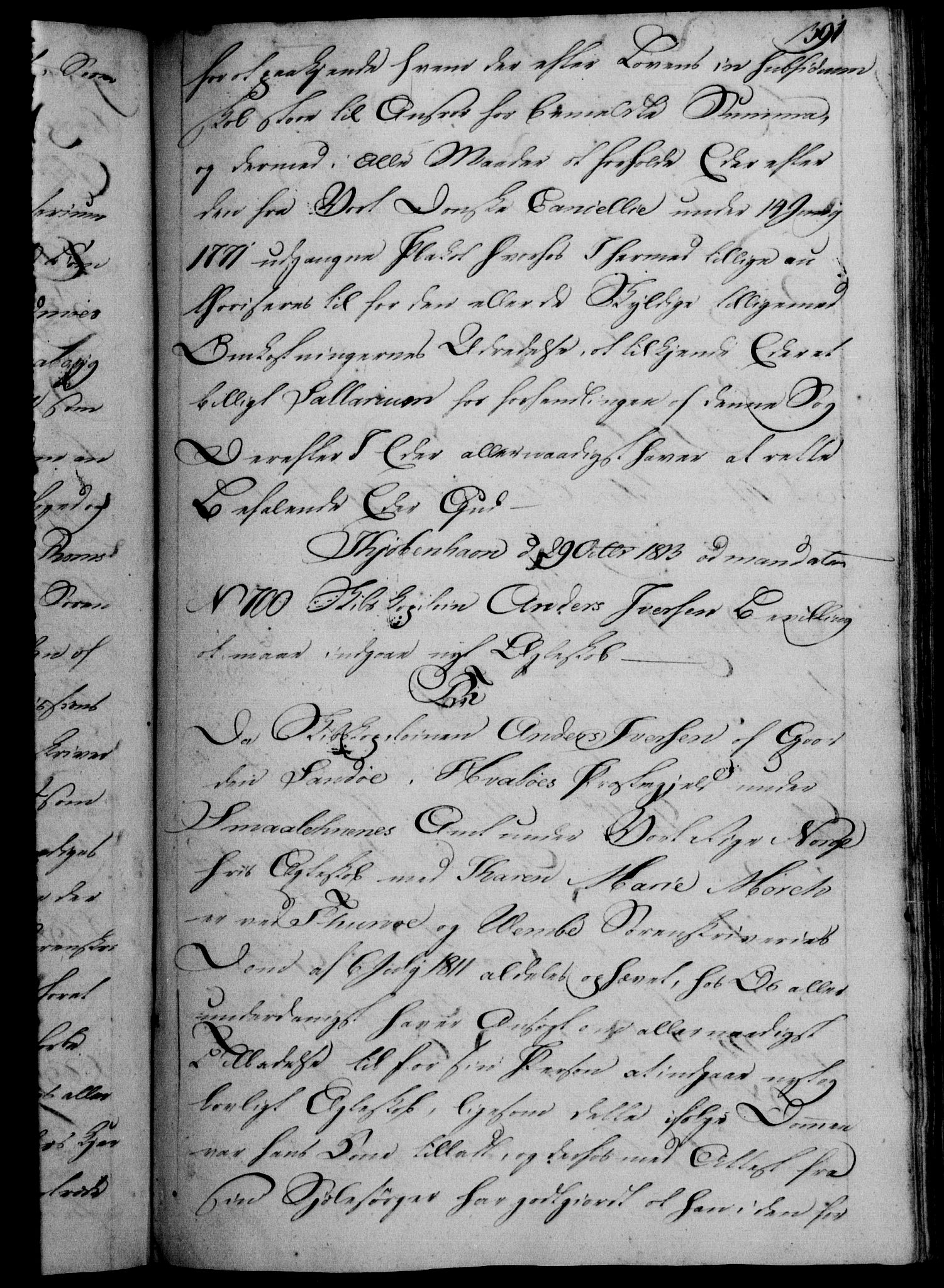 Danske Kanselli 1800-1814, RA/EA-3024/H/Hf/Hfb/Hfba/L0005: Registranter, 1811-1814, p. 391a