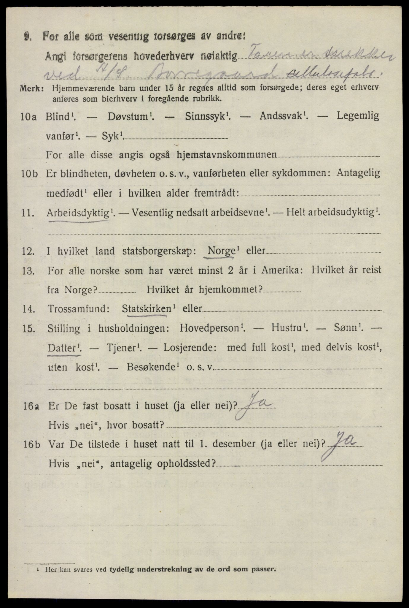 SAO, 1920 census for Tune, 1920, p. 14041