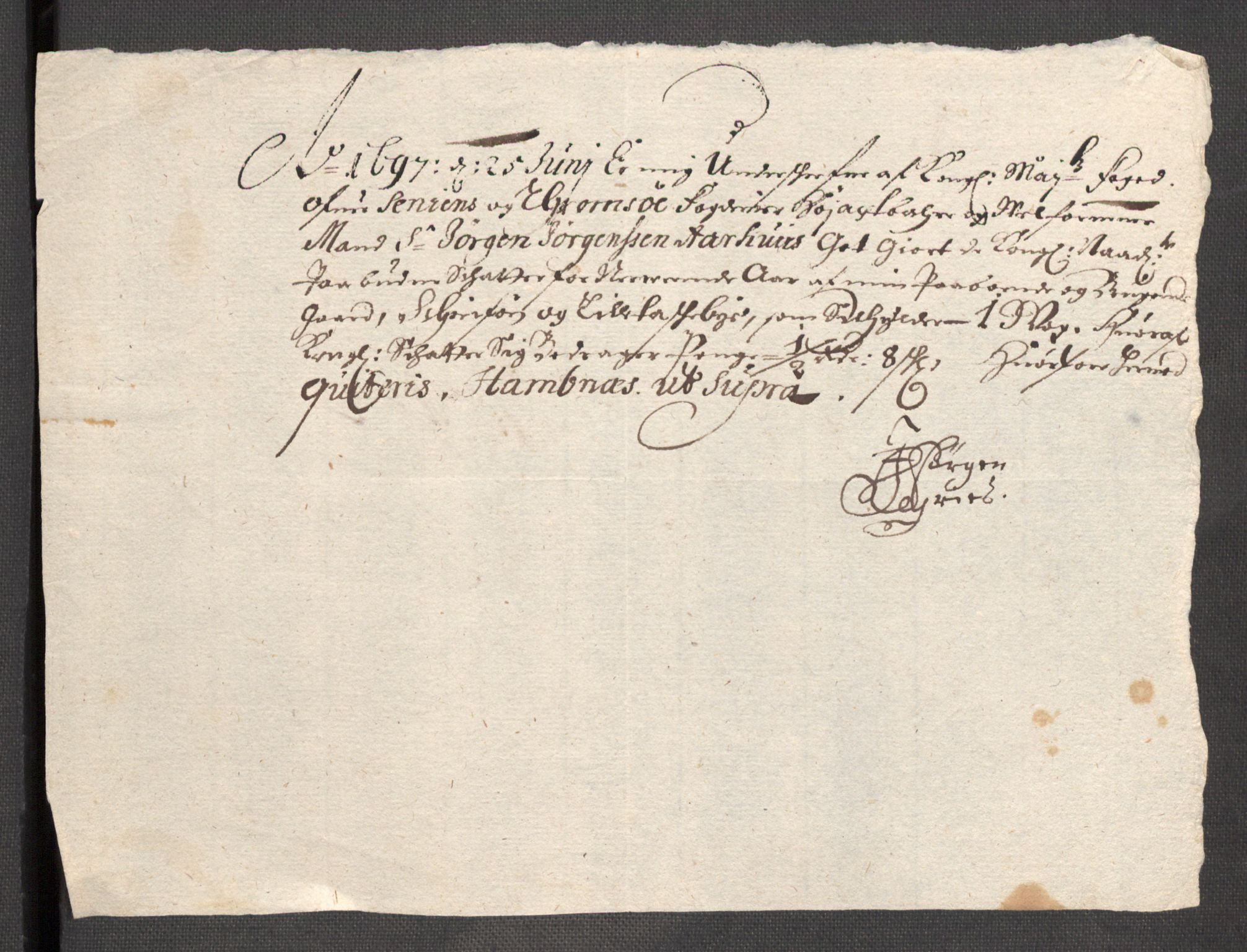 Rentekammeret inntil 1814, Reviderte regnskaper, Fogderegnskap, AV/RA-EA-4092/R68/L4754: Fogderegnskap Senja og Troms, 1697-1699, p. 117