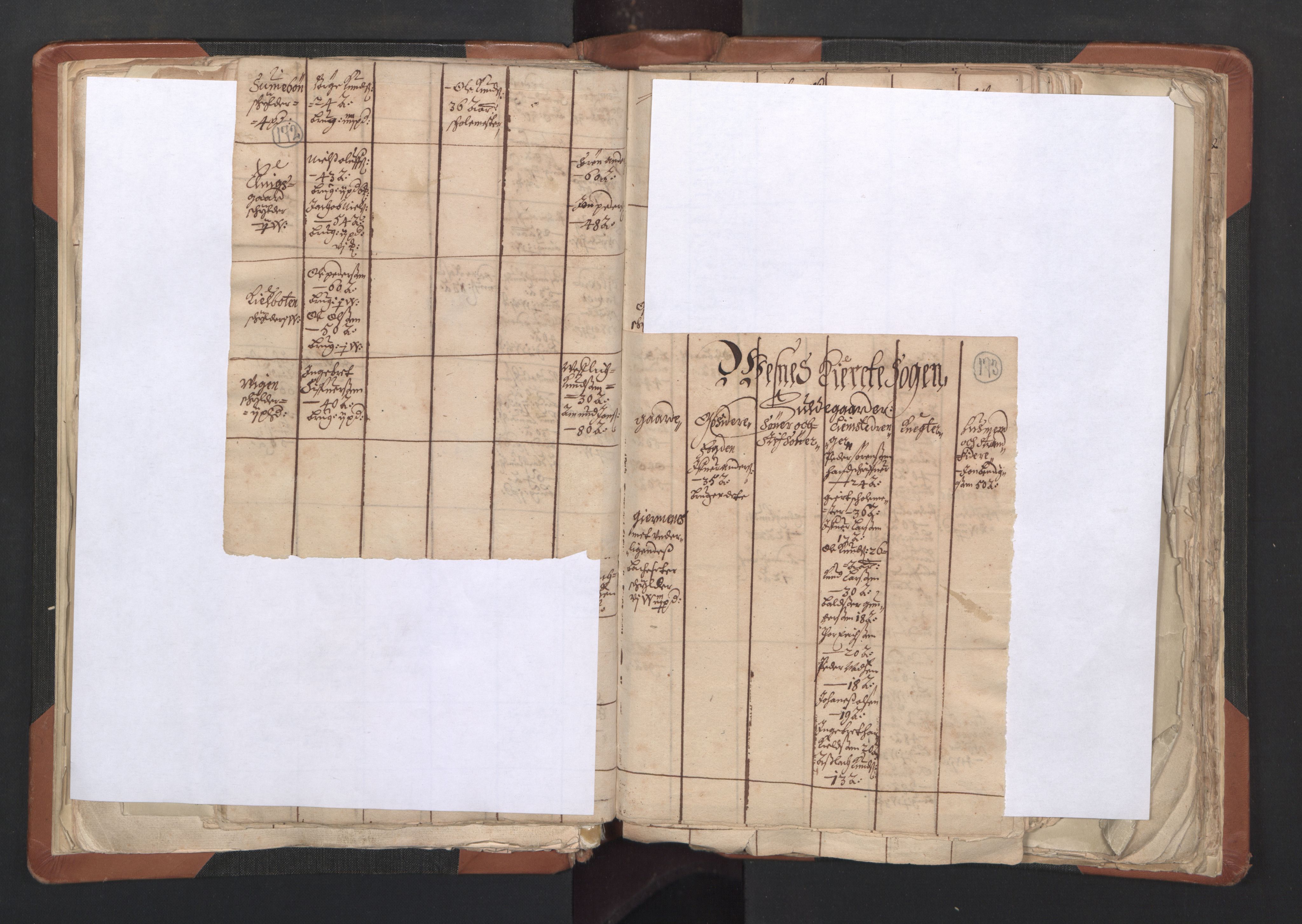 RA, Vicar's Census 1664-1666, no. 27: Romsdal deanery, 1664-1666, p. 172-173