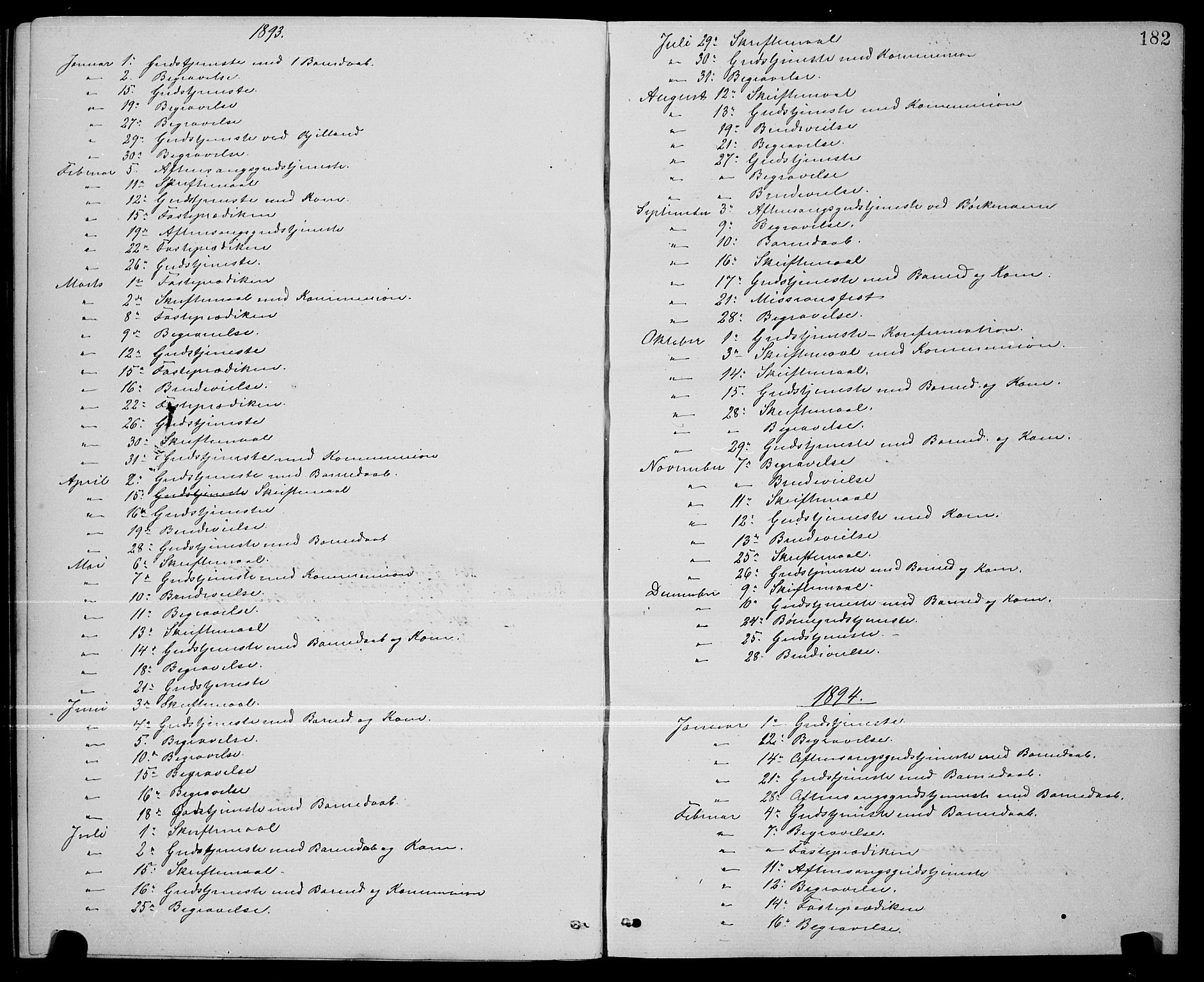 Ministerialprotokoller, klokkerbøker og fødselsregistre - Nord-Trøndelag, SAT/A-1458/739/L0374: Parish register (copy) no. 739C02, 1883-1898, p. 182a