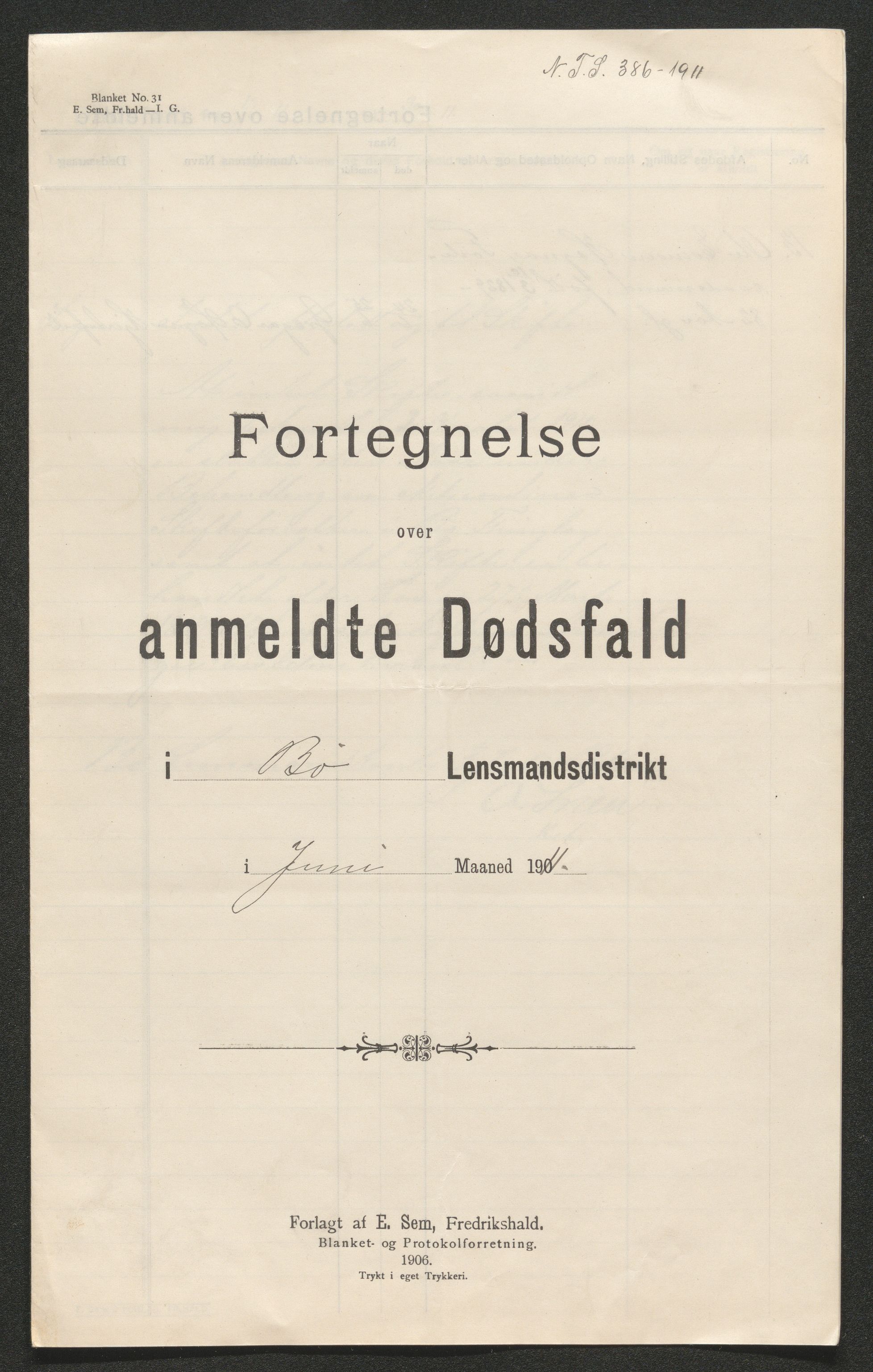 Nedre Telemark sorenskriveri, AV/SAKO-A-135/H/Ha/Hab/L0005: Dødsfallsfortegnelser
, 1911-1916, p. 25