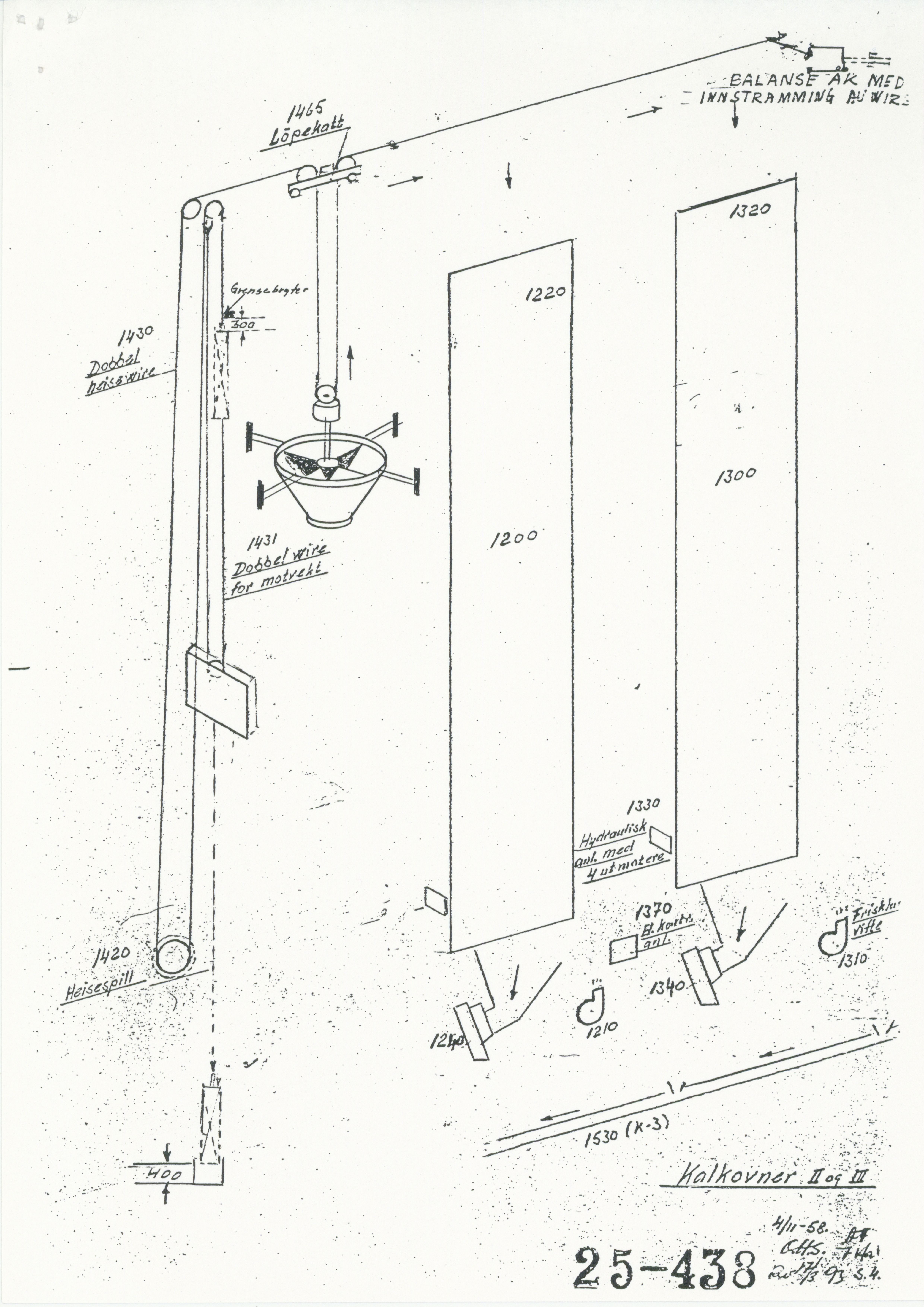 Odda smelteverk AS, KRAM/A-0157.1/T/Td/L0008: Gruppe 8. Kalkovner, 1939-1999, p. 730